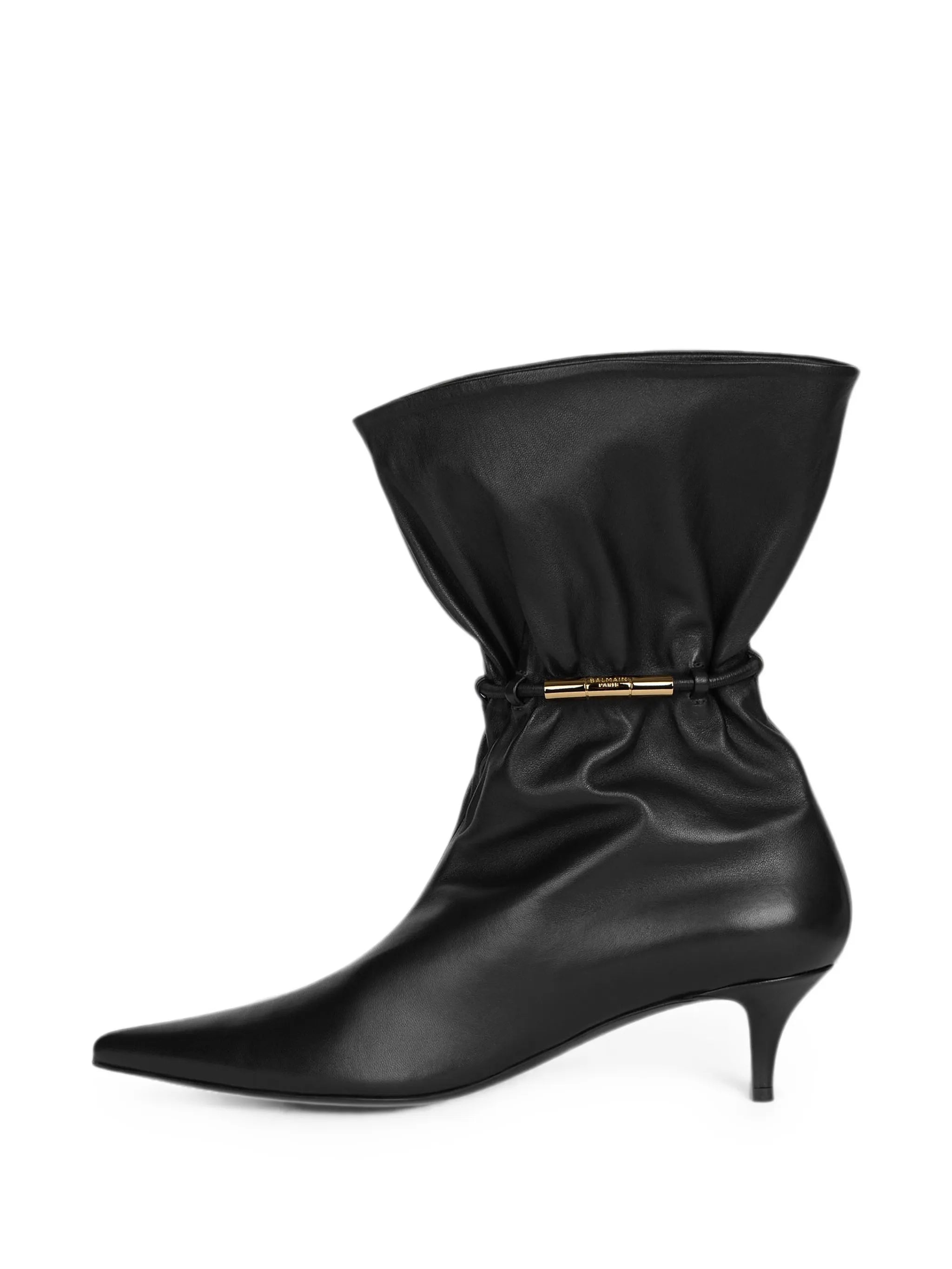 Sphynx smooth leather ankle boots