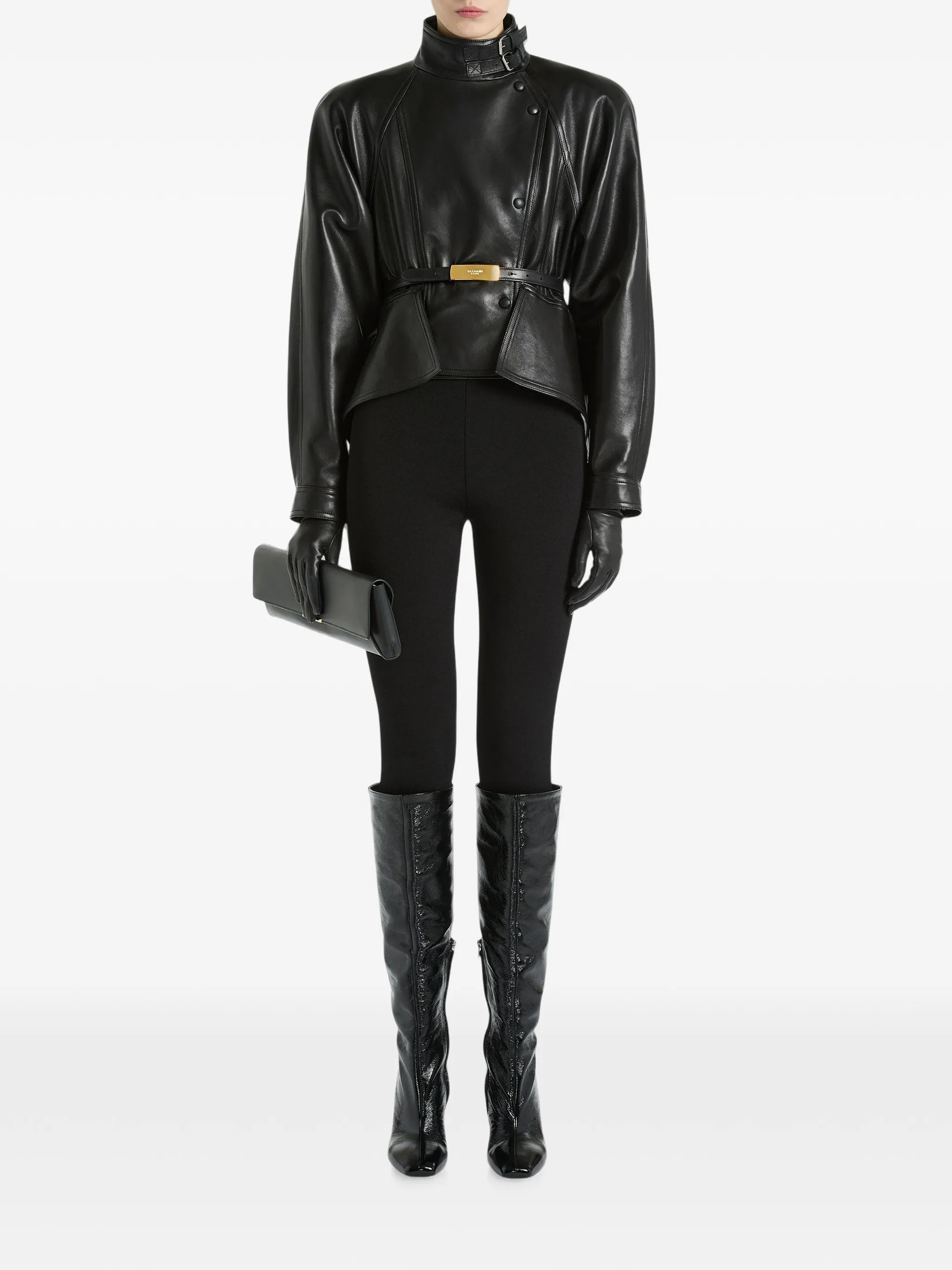 lambskin signature jacket