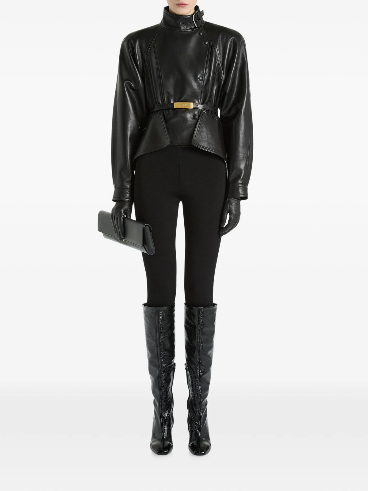 lambskin signature jacket