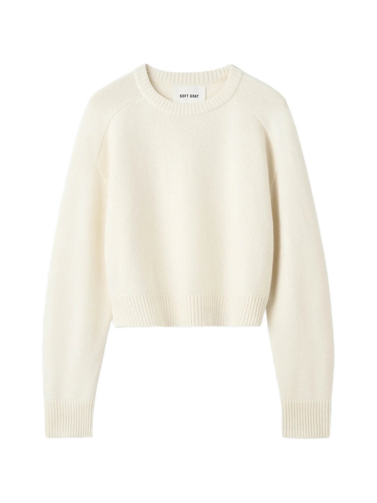 Classic crew-neck cashmere jumper