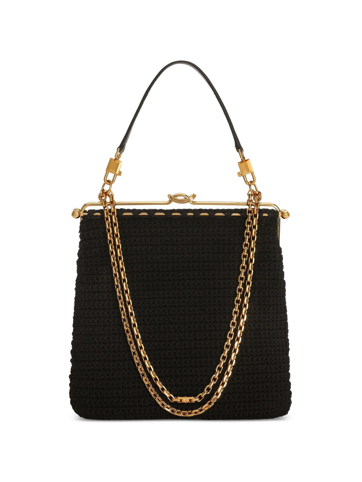 Dina shoulder and crossbody bag in crochet cotton
