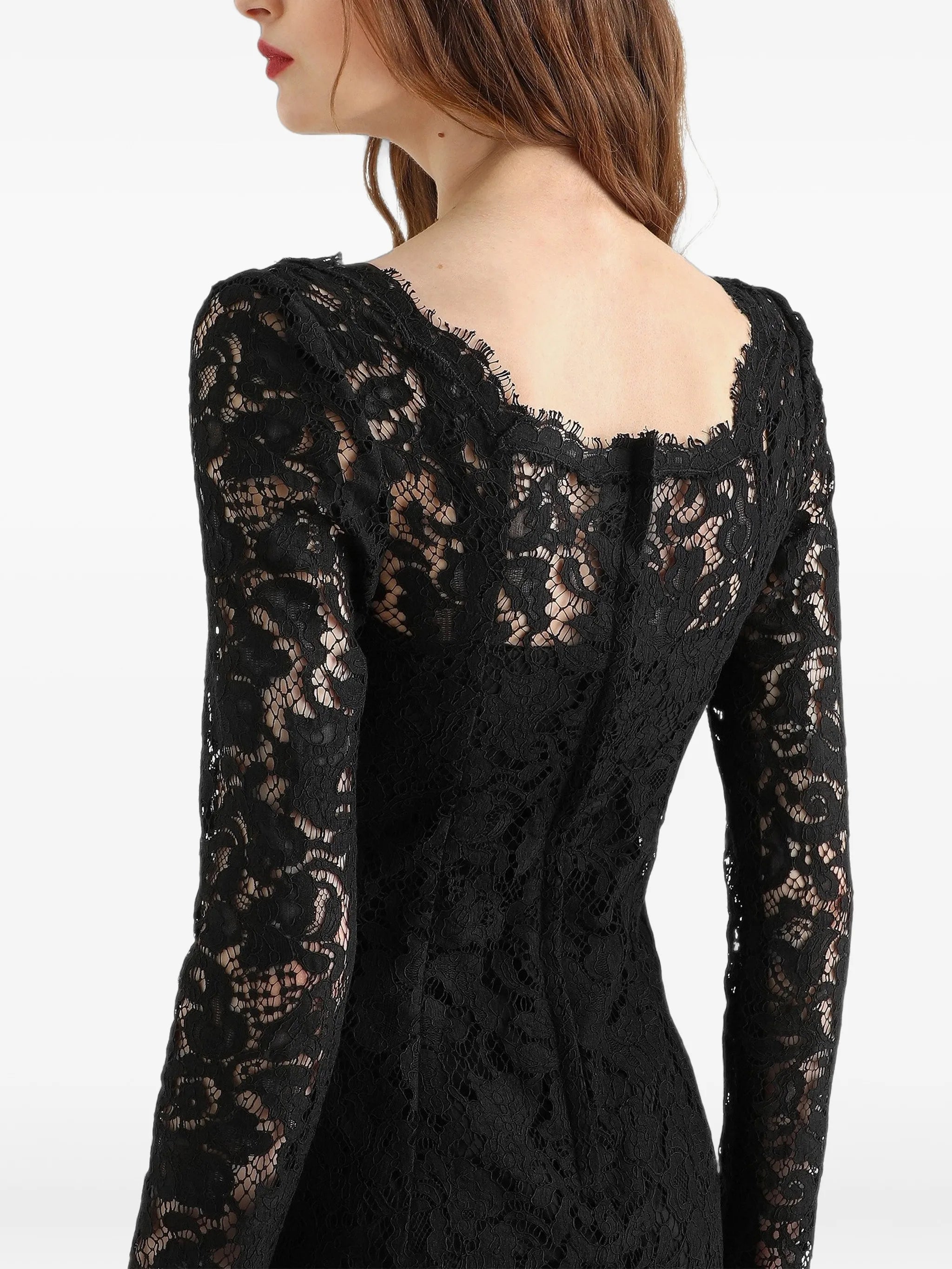 cordonetto lace dress