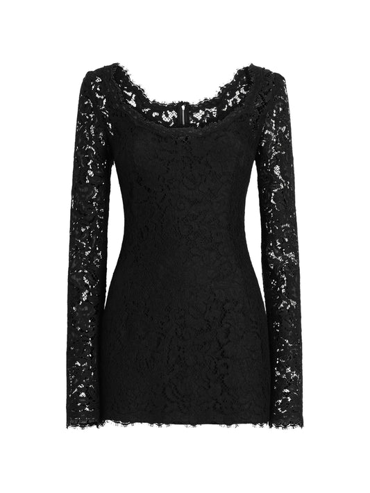 cordonetto lace dress