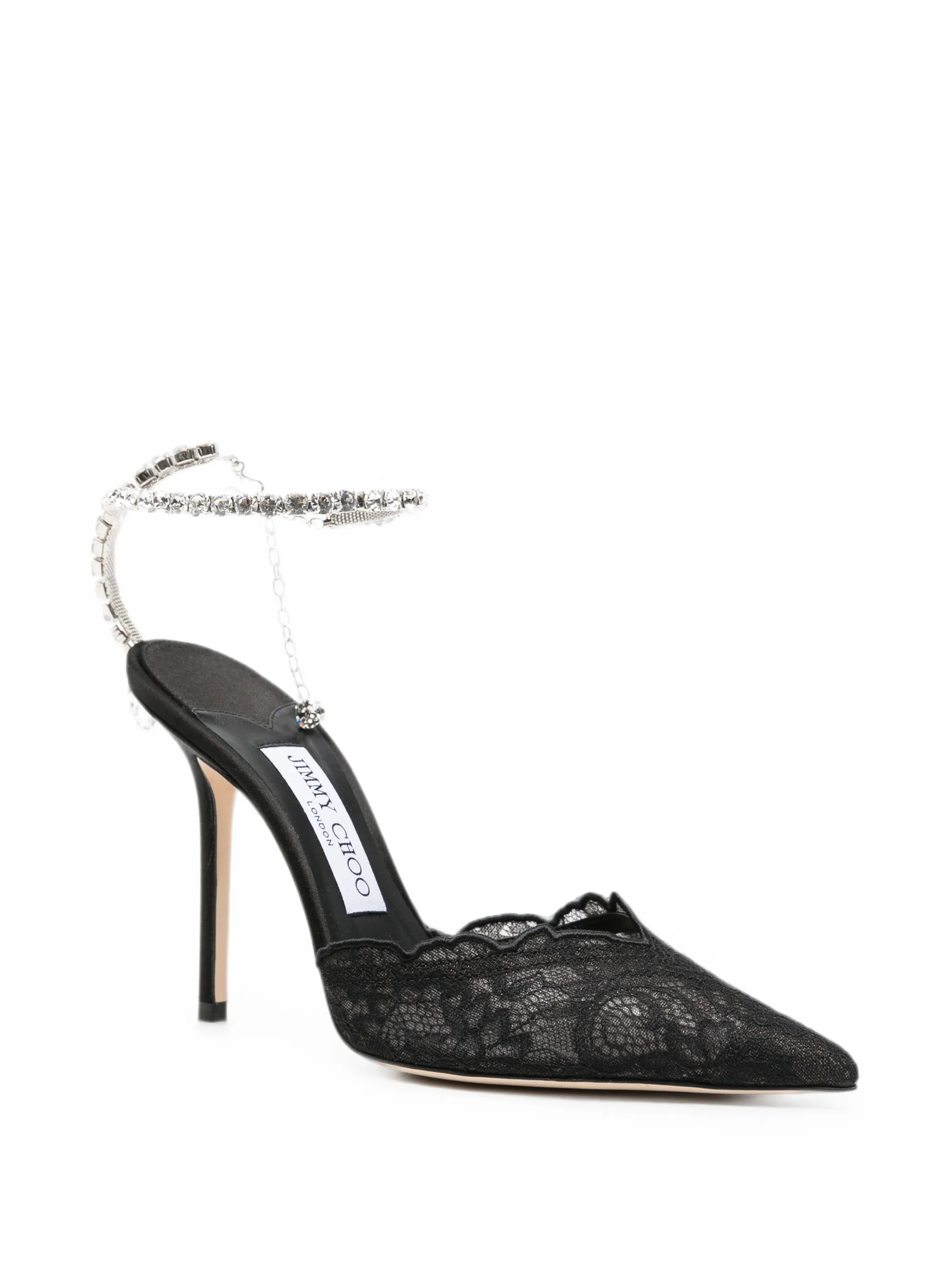 Saeda floral lace pumps