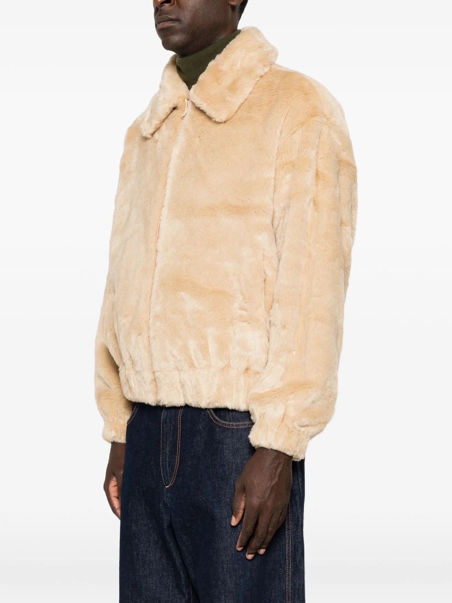 Not From Paris Madame faux-fur coat