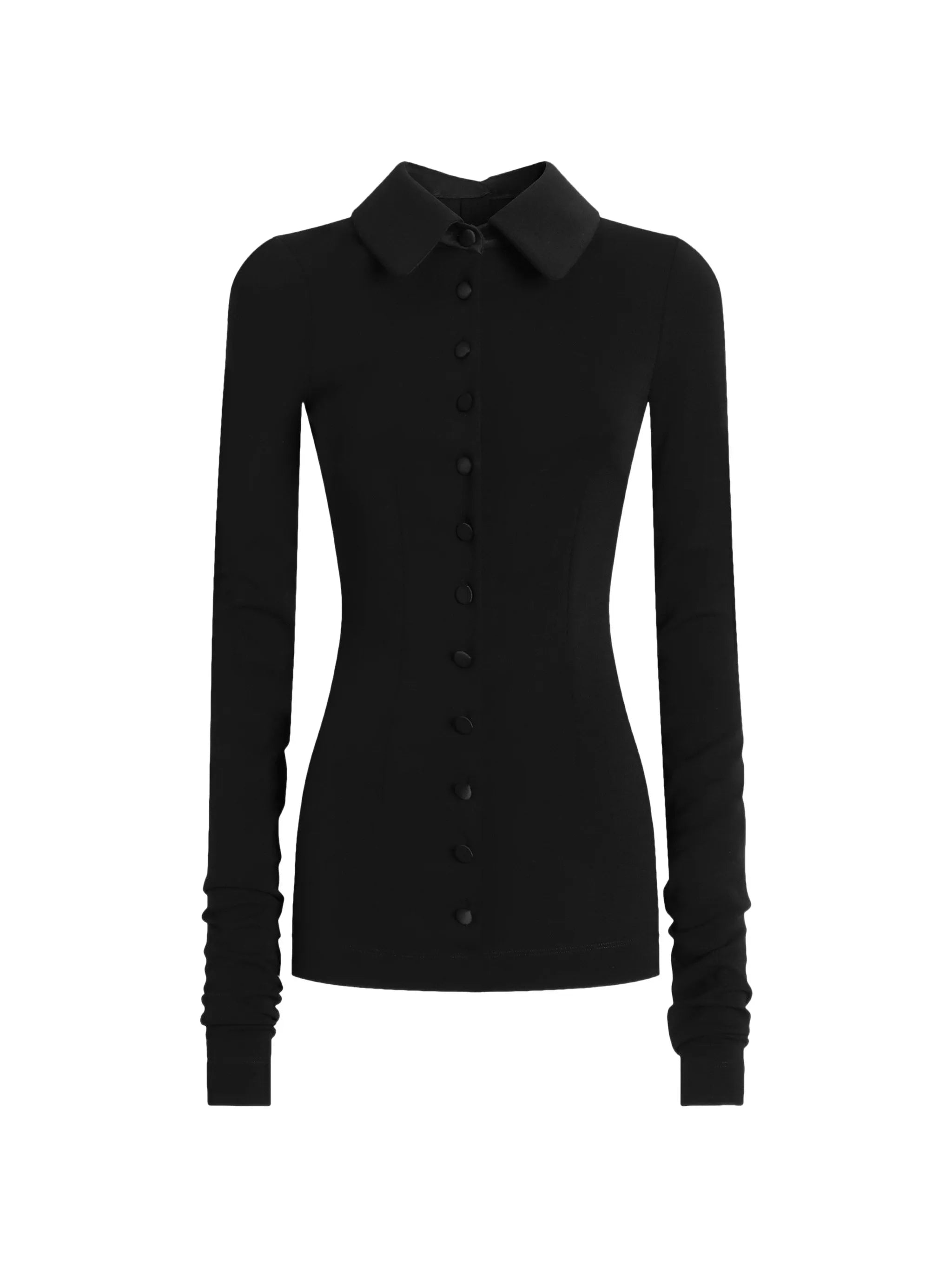 wool jersey blouse