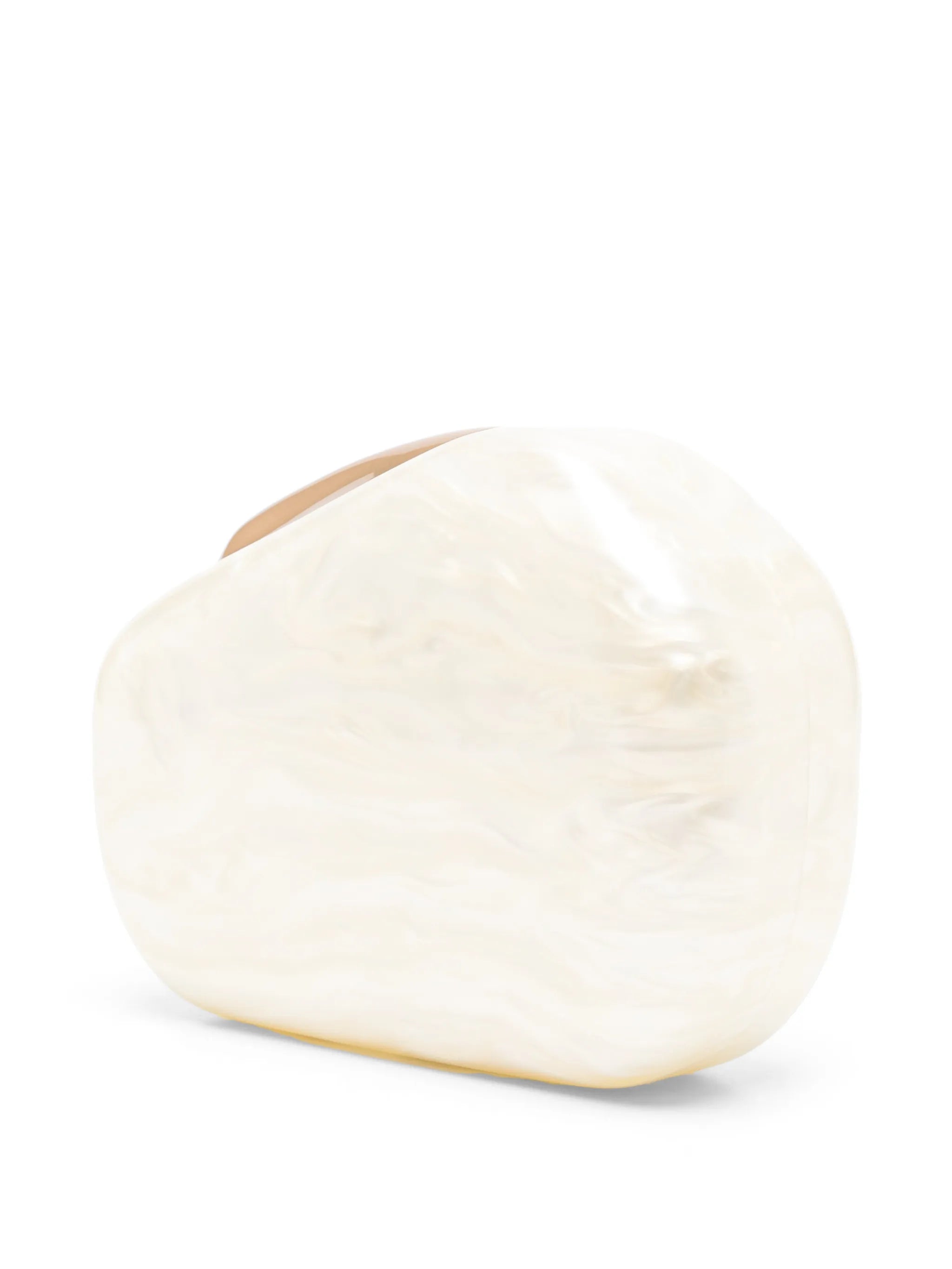 Althea marble-effect clutch bag