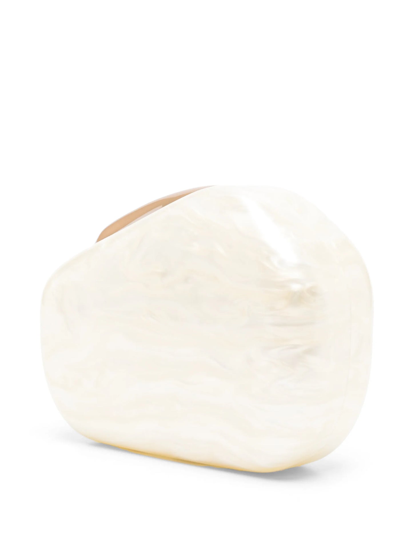 Althea marble-effect clutch bag