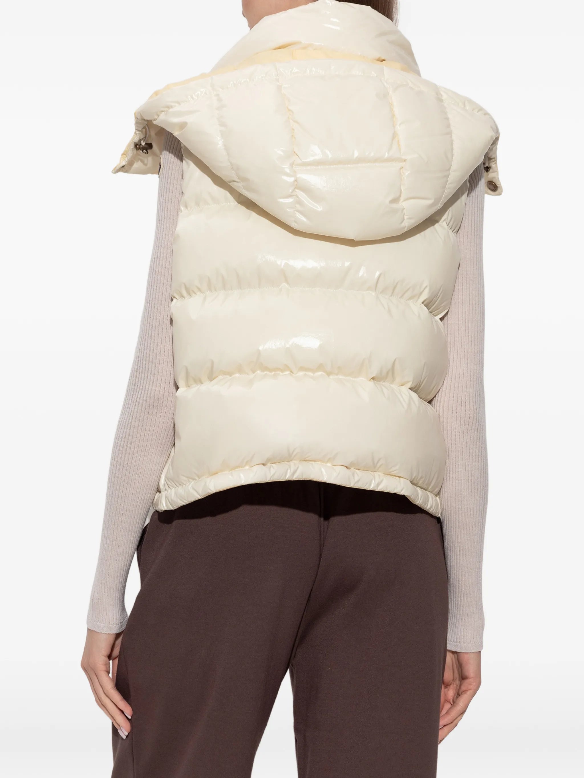 Niverolle hooded puffer gilet