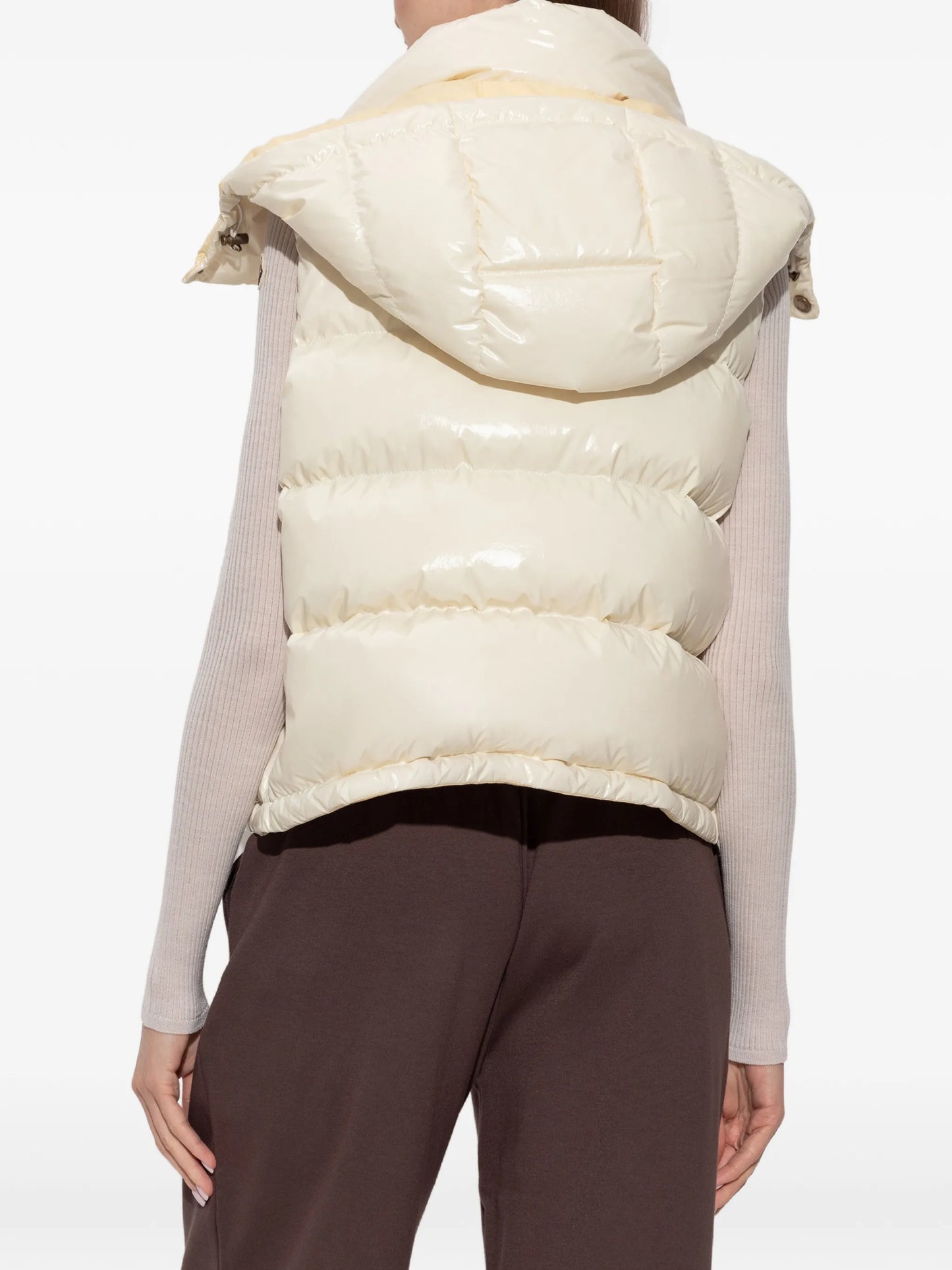 Niverolle quilted hooded gilet
