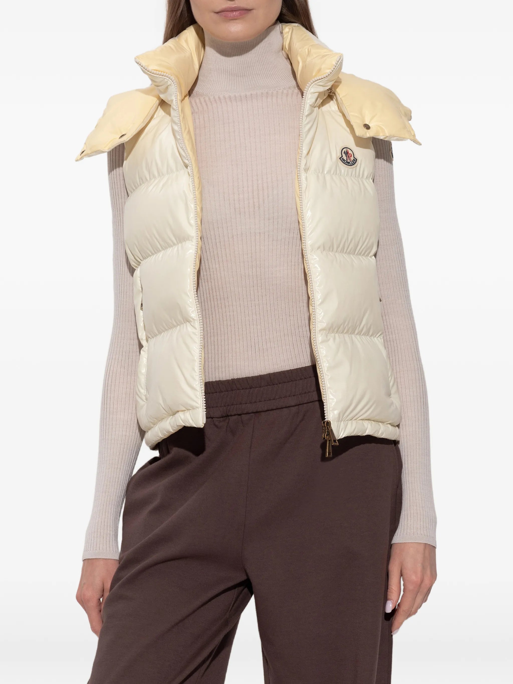 Niverolle hooded puffer gilet