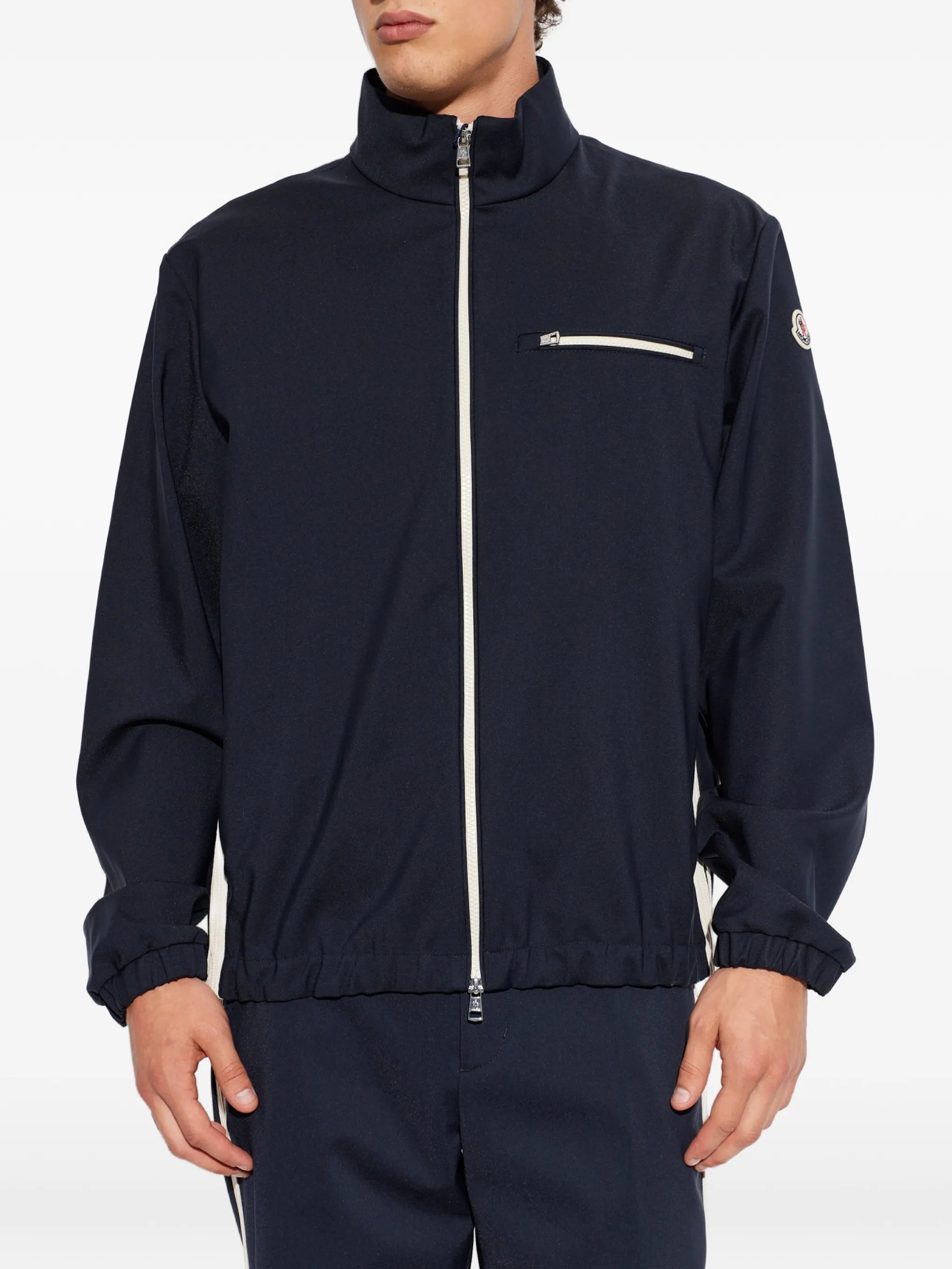 Fourioun logo-patch jacket