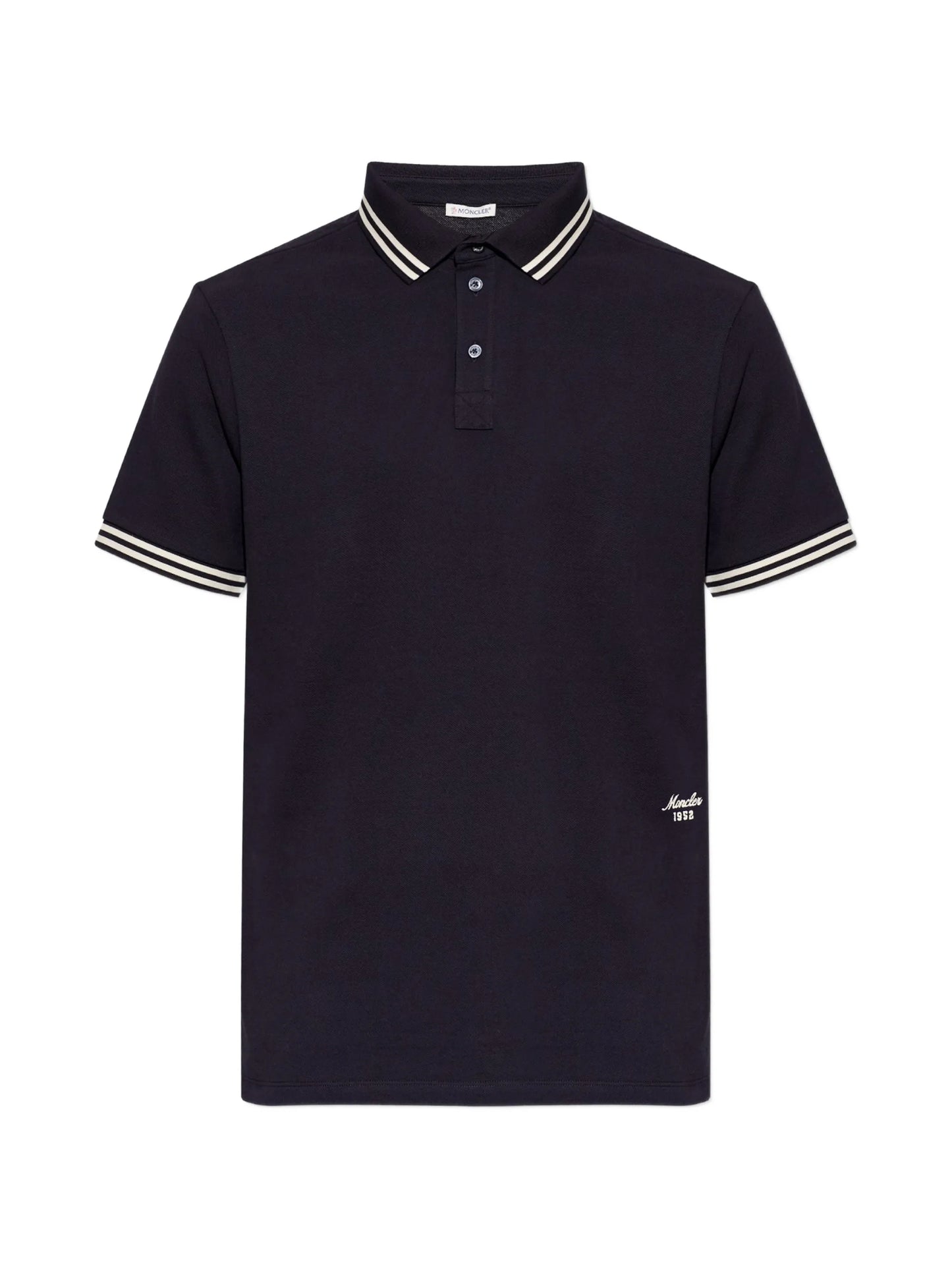 logo-embroidered polo shirt
