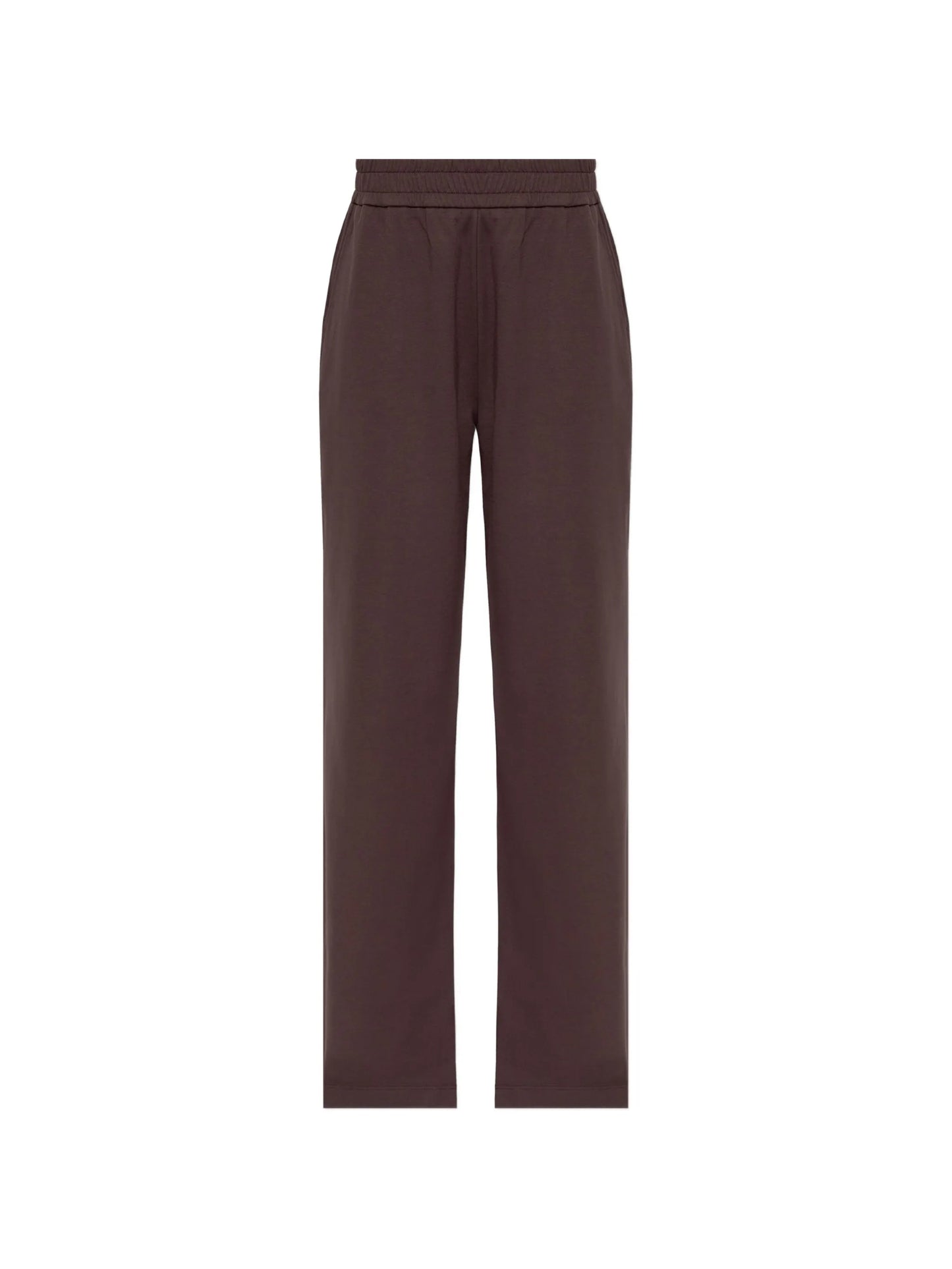 logo-patch track pants