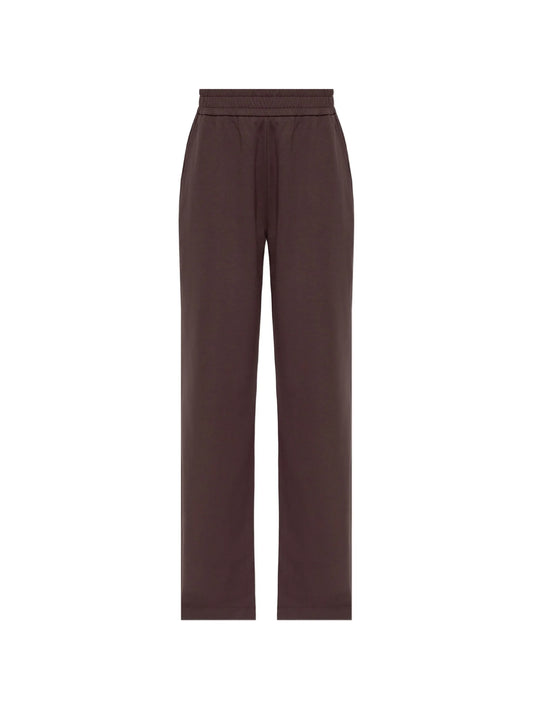 logo-patch track pants