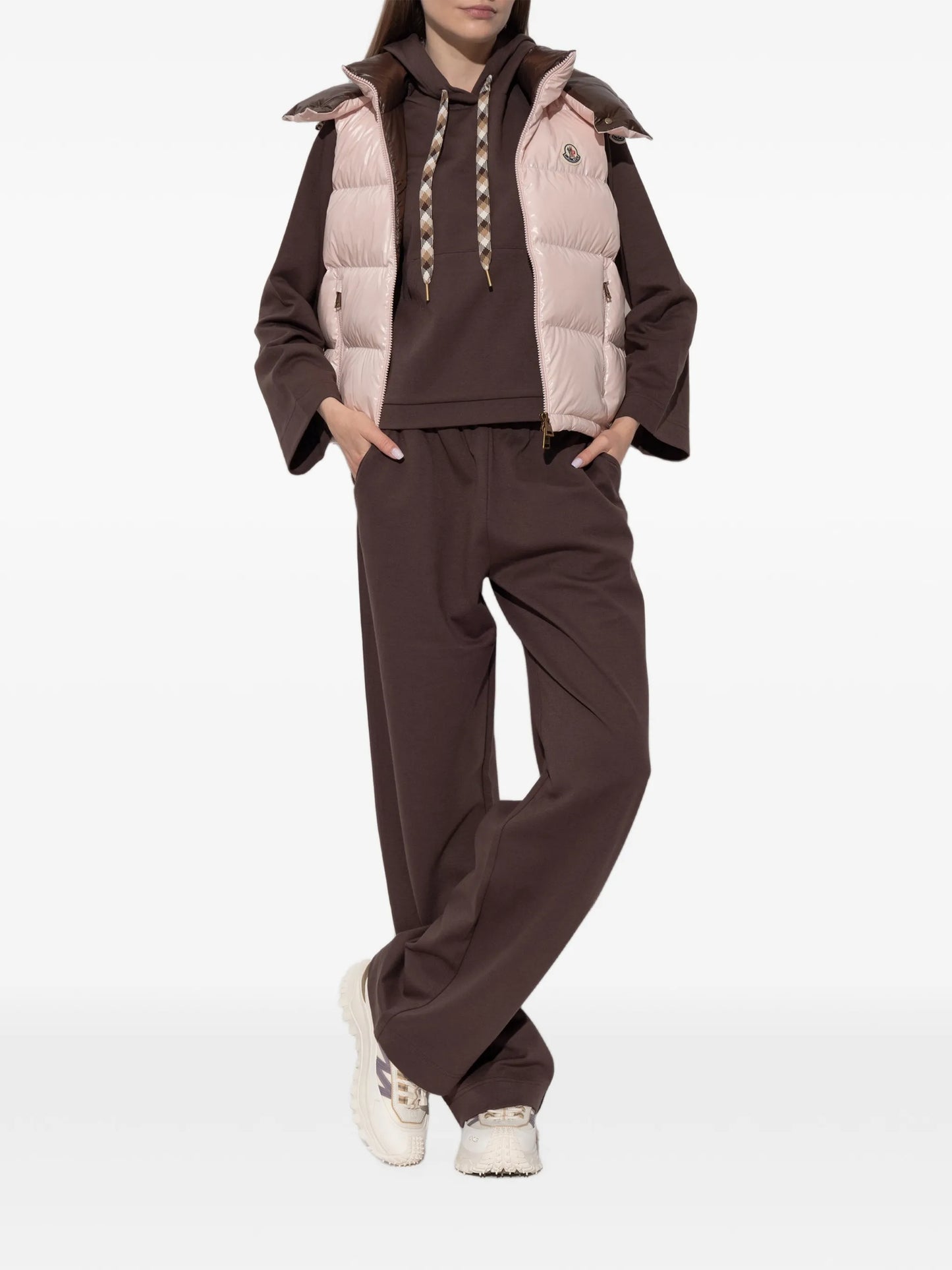 logo-patch track pants