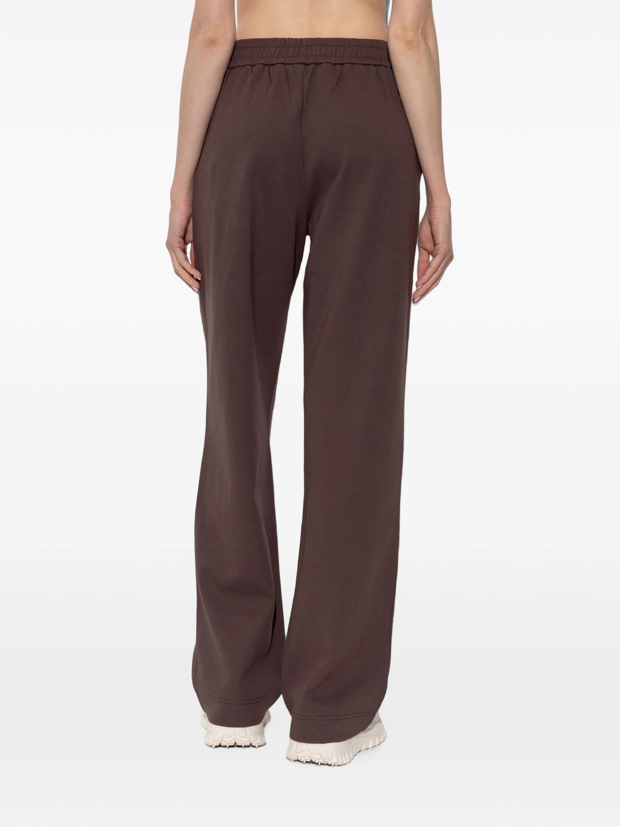 logo-patch track pants