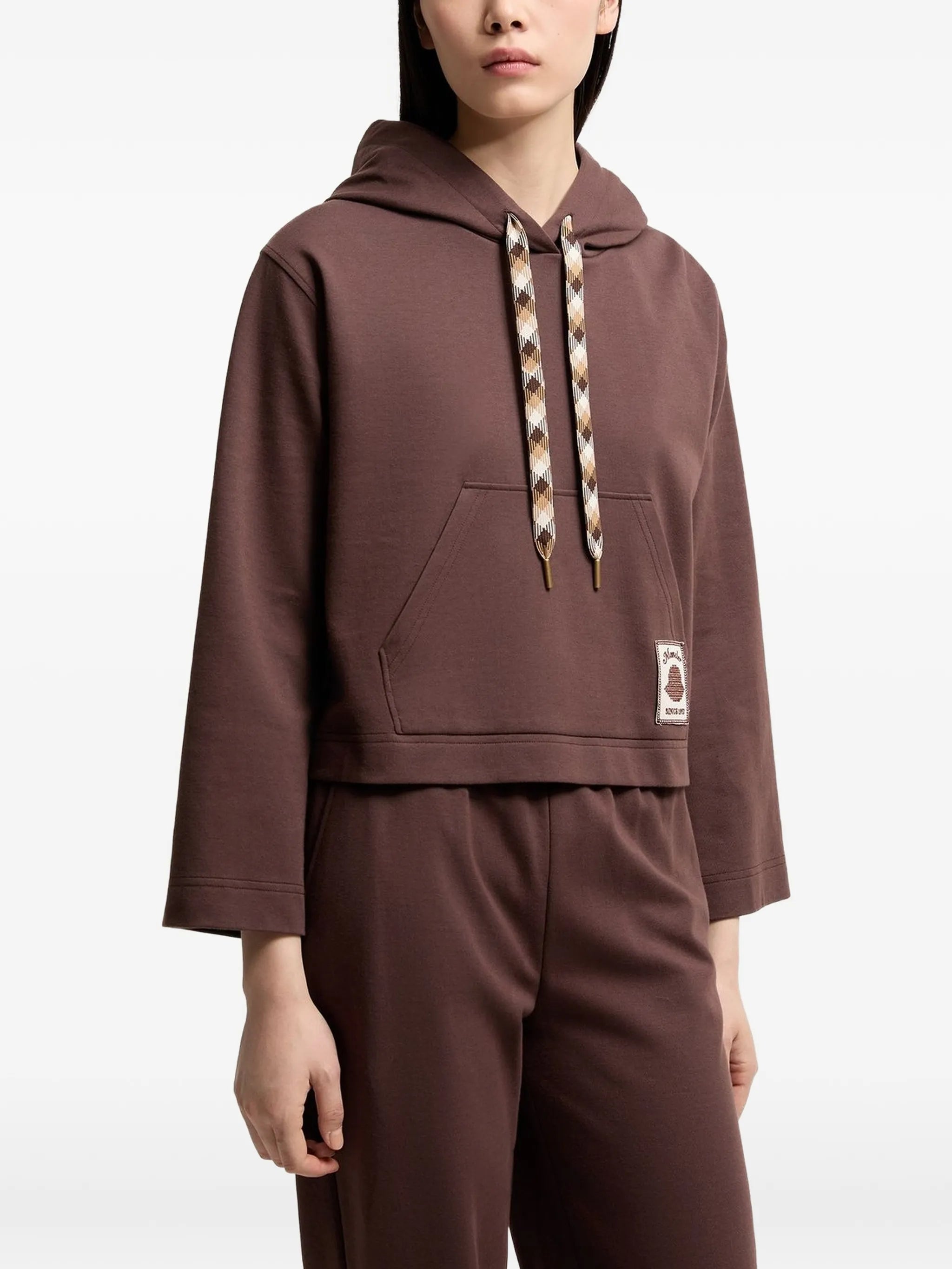 cotton blend hoodie