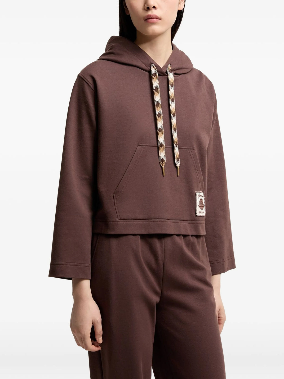 cotton blend hoodie