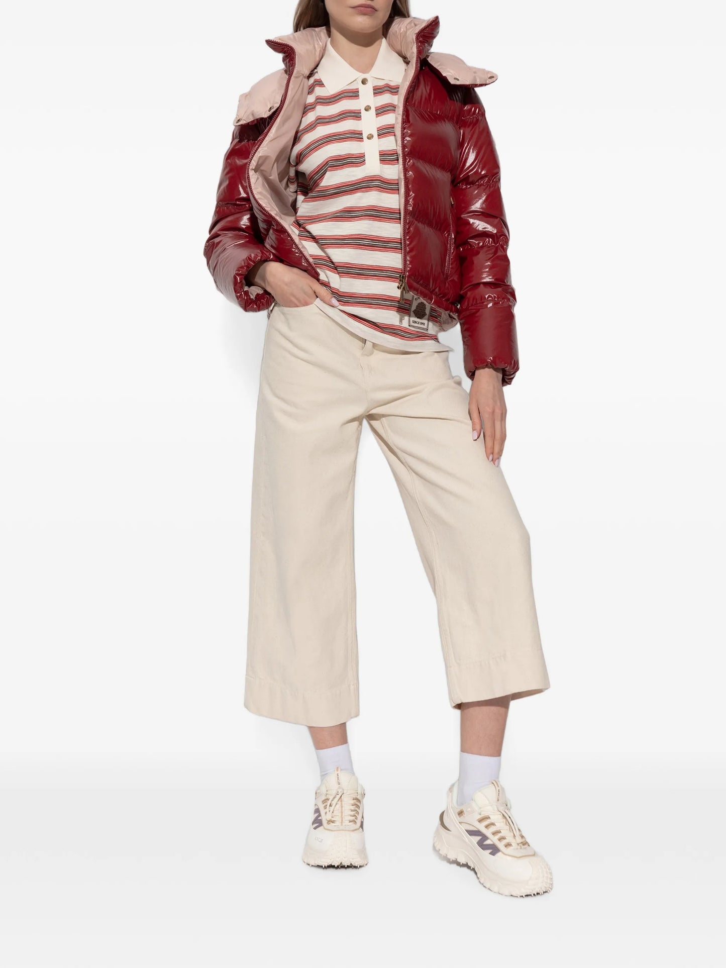 Niveole hooded down coat