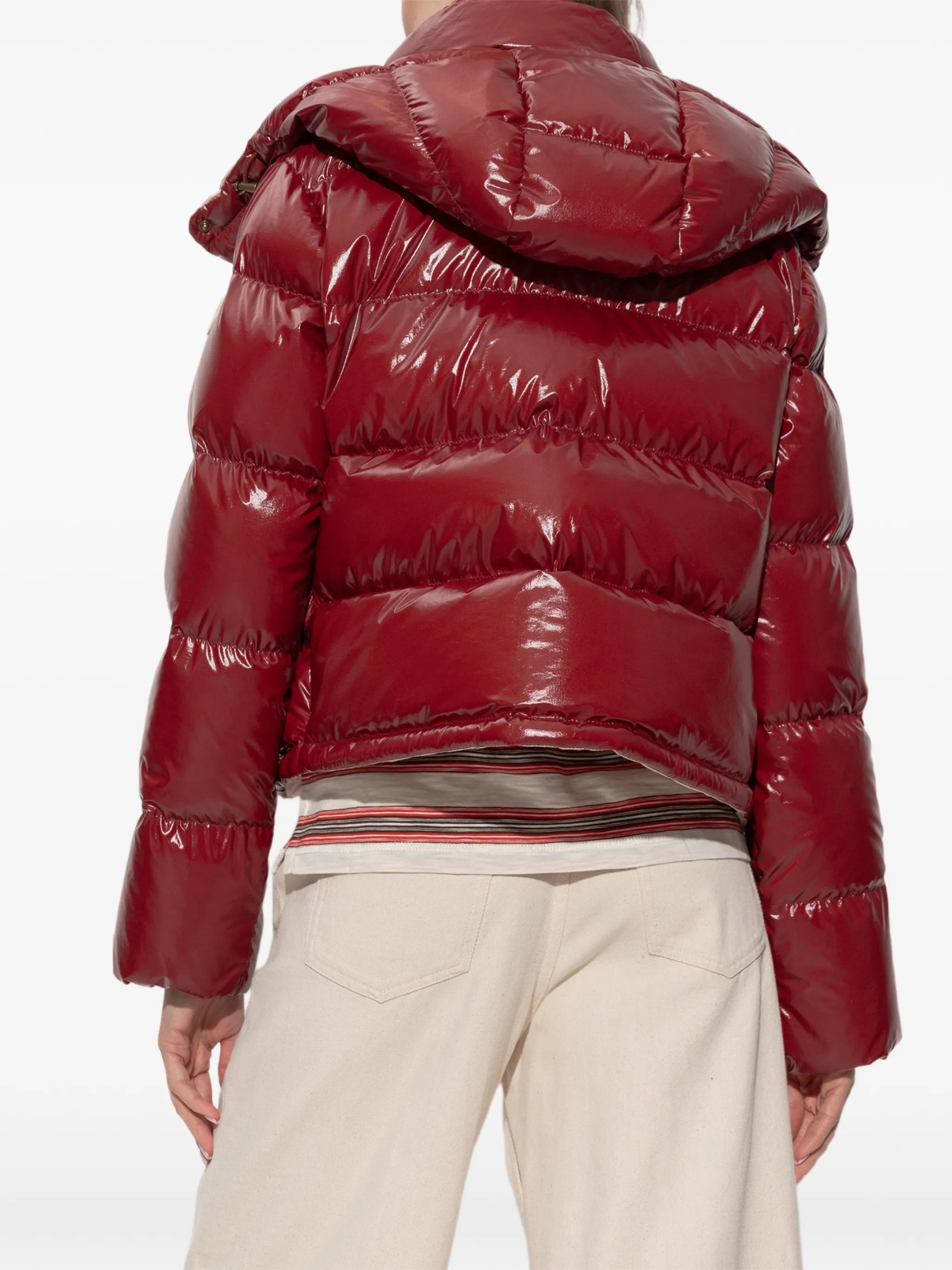 Niveole hooded down coat