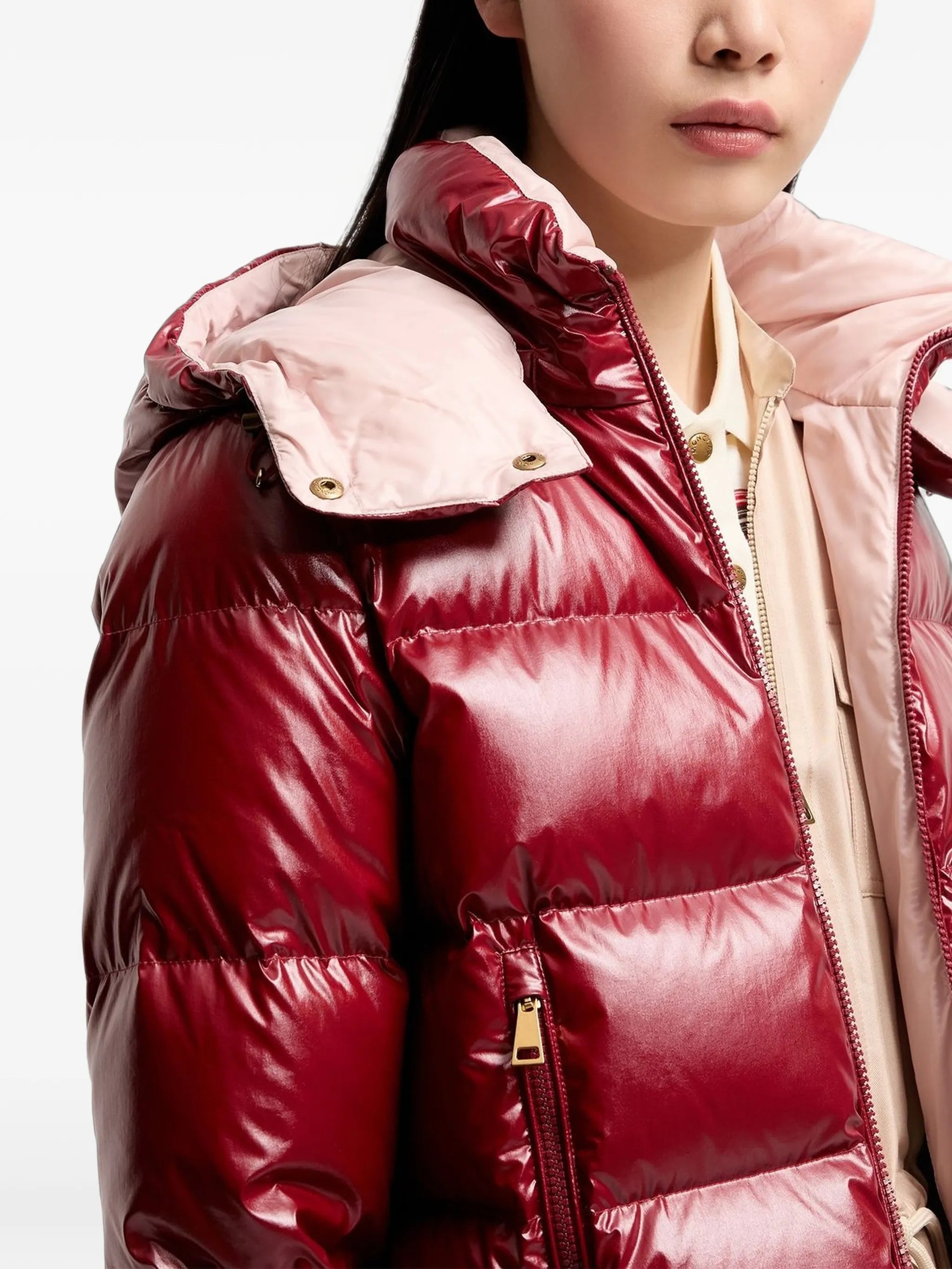 Niveole short down jacket