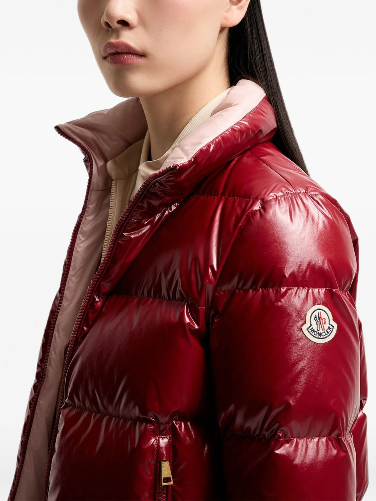 Niveole hooded puffer jacket