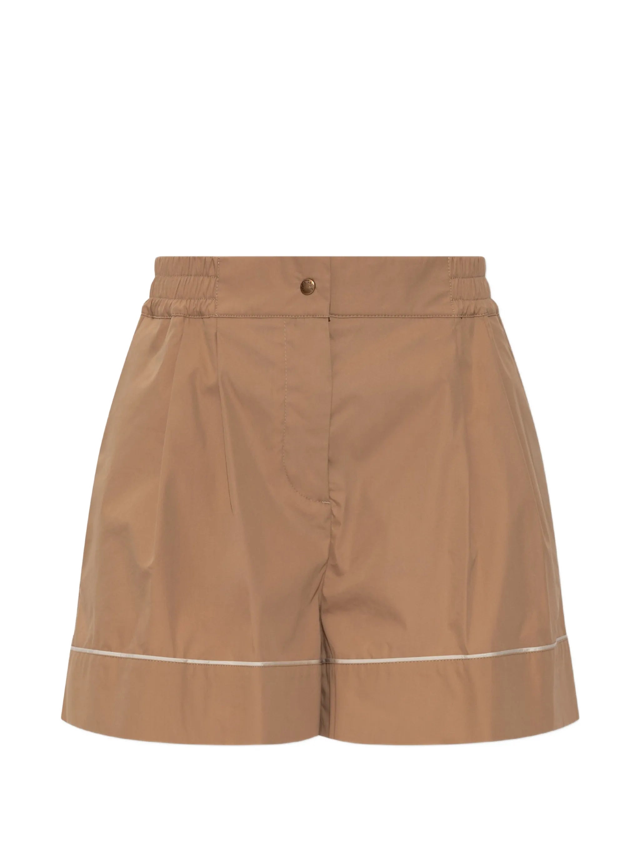 logo-patch tailored shorts