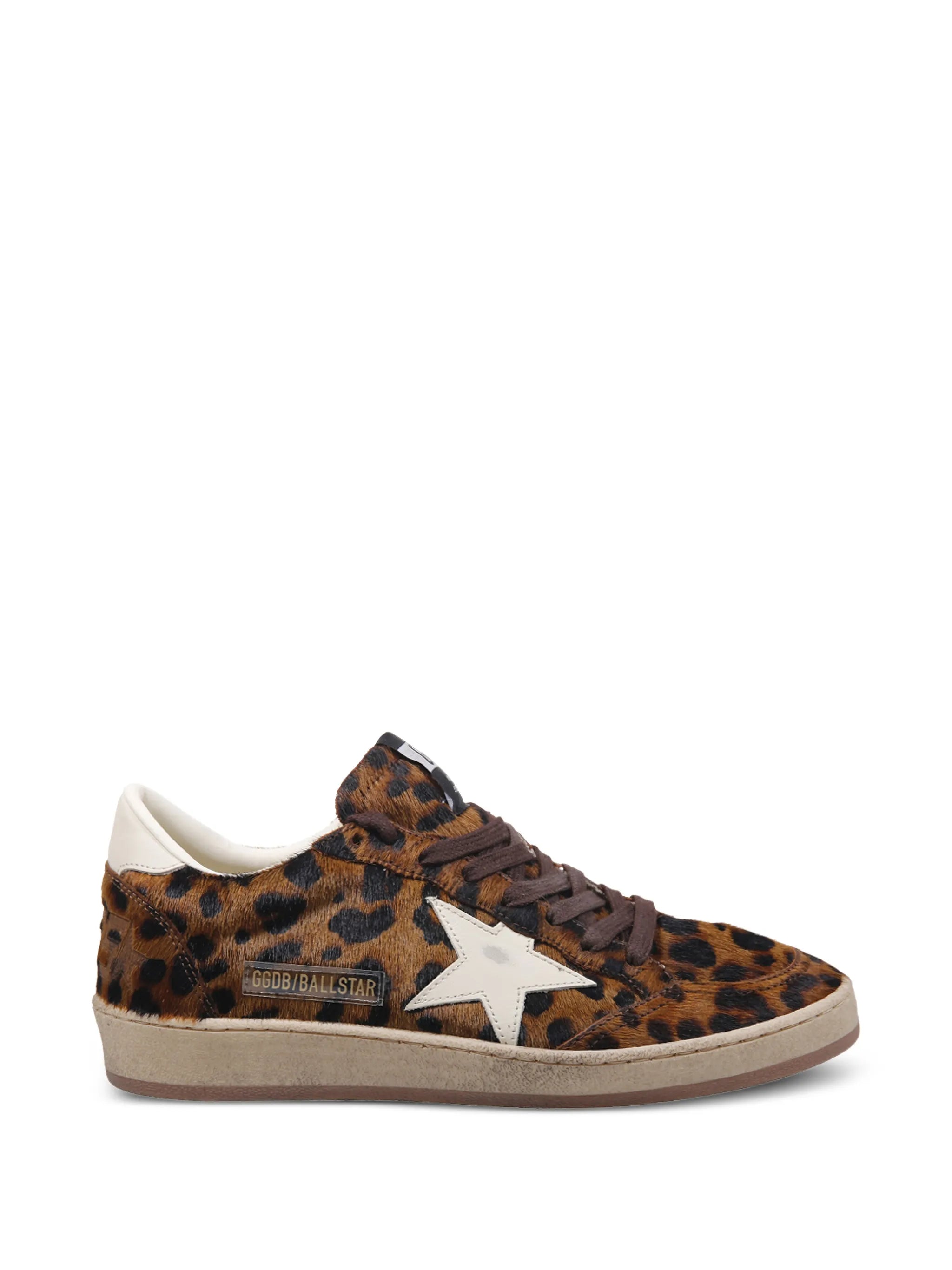 Ball Star leopard-print sneakers