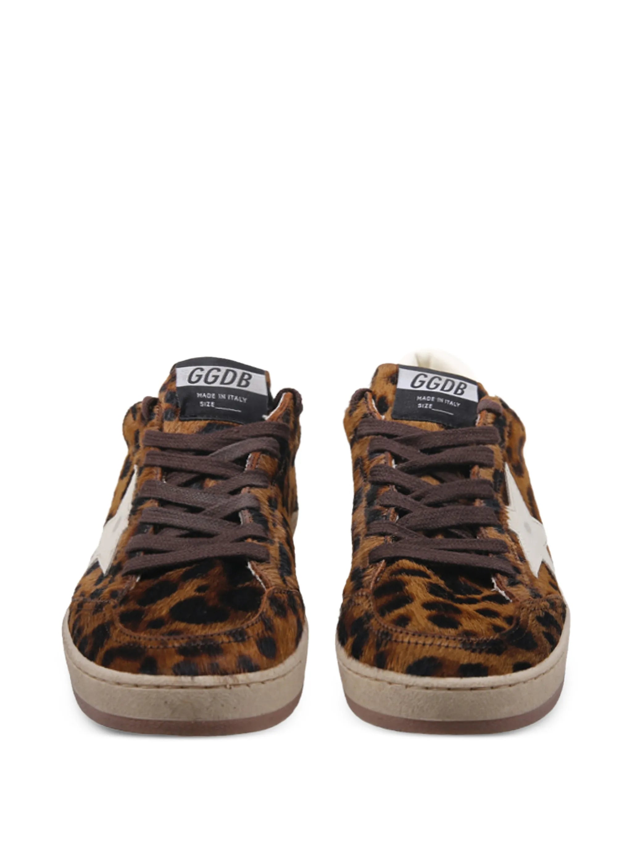 Ball Star leopard-print sneakers