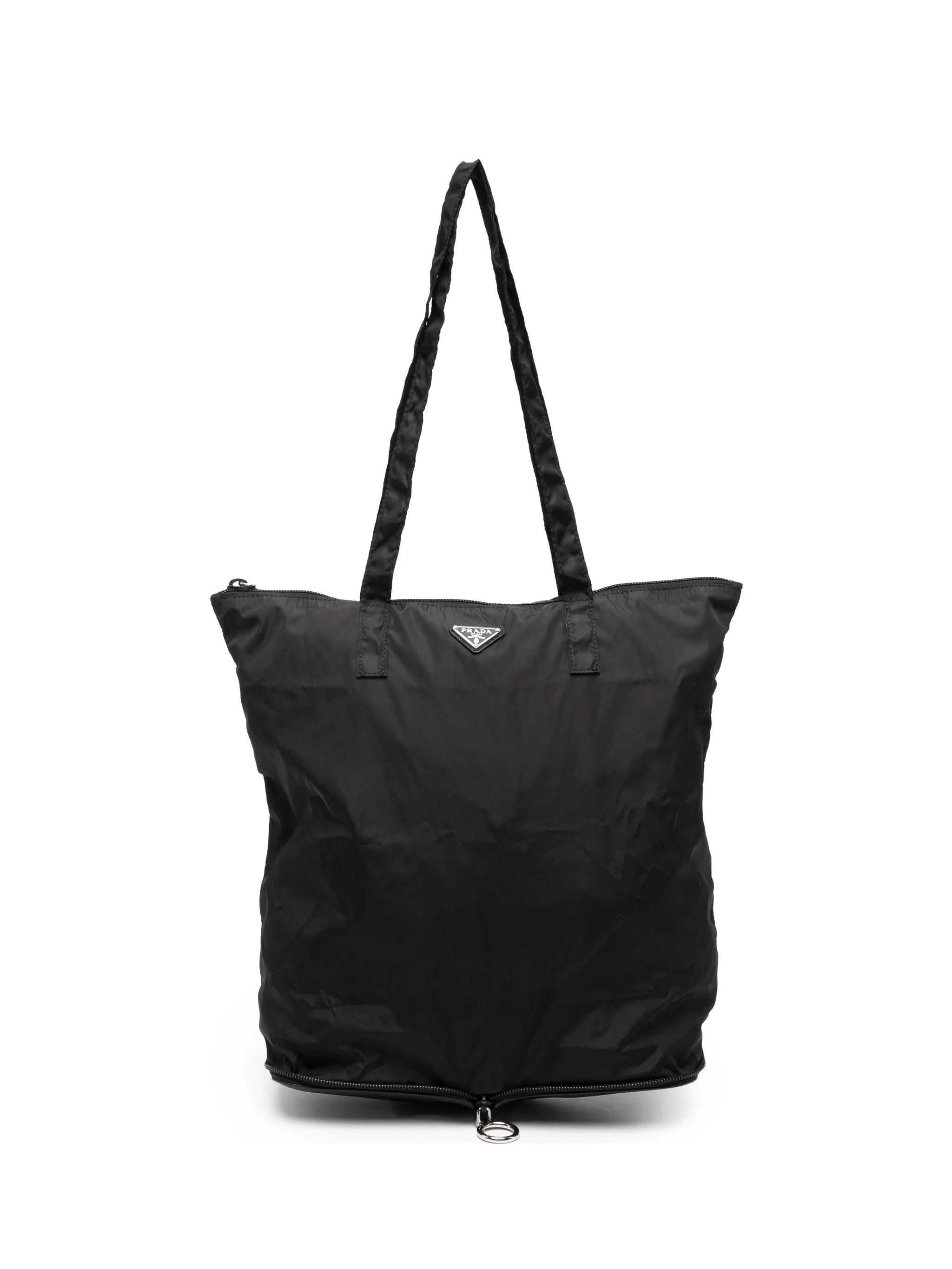 logo-plaque tote bag