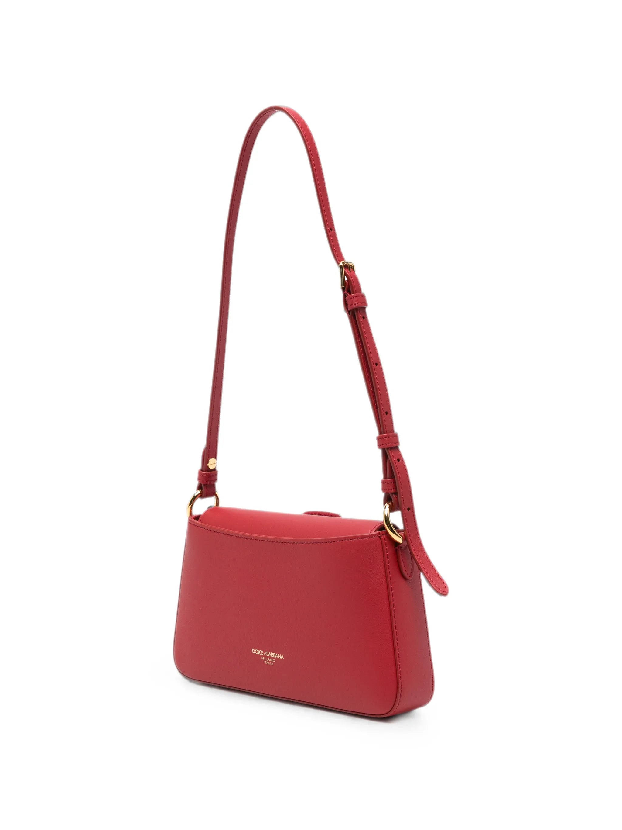 logo-embellished leather phone bag