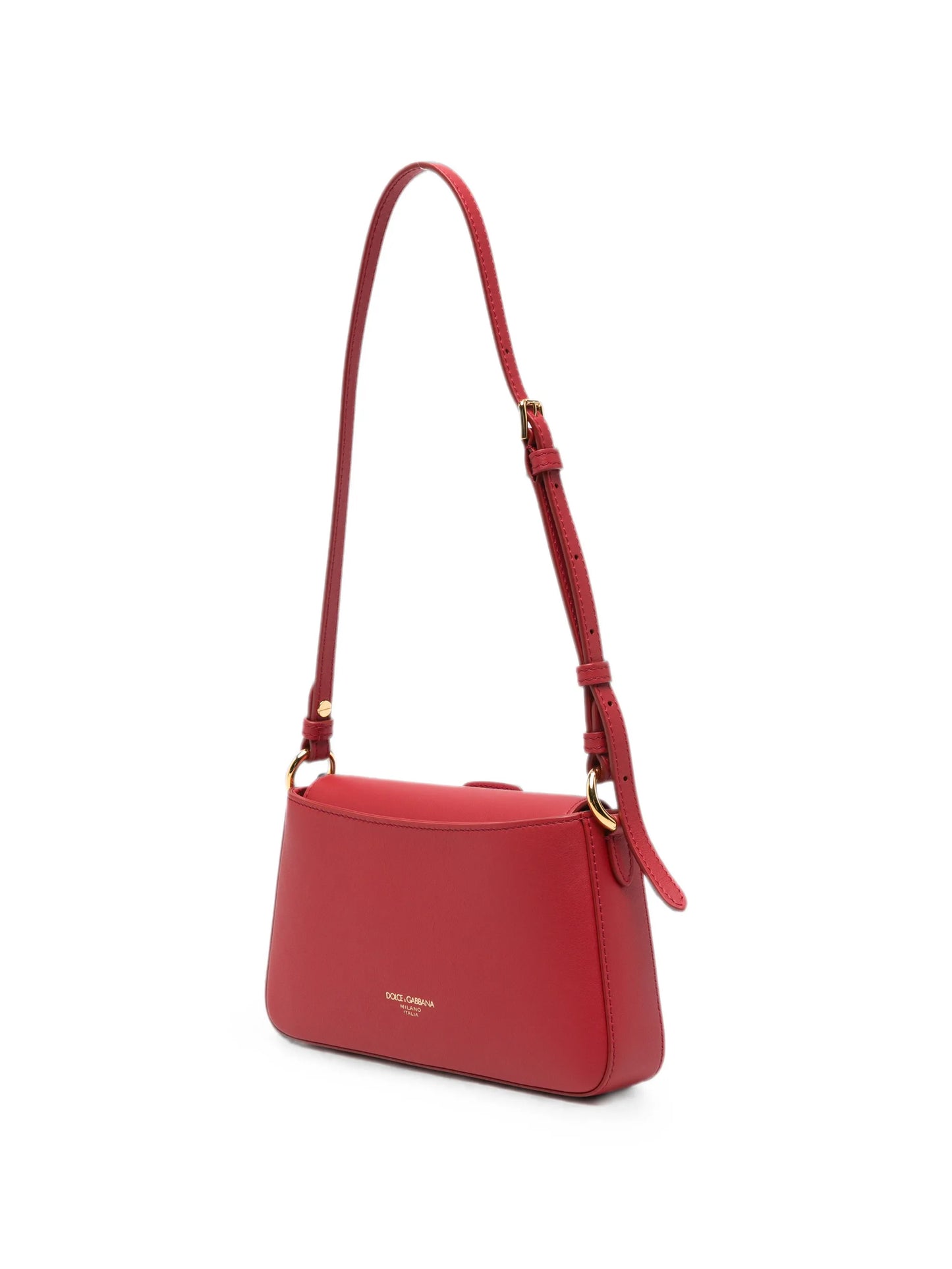 logo-embellished leather phone bag