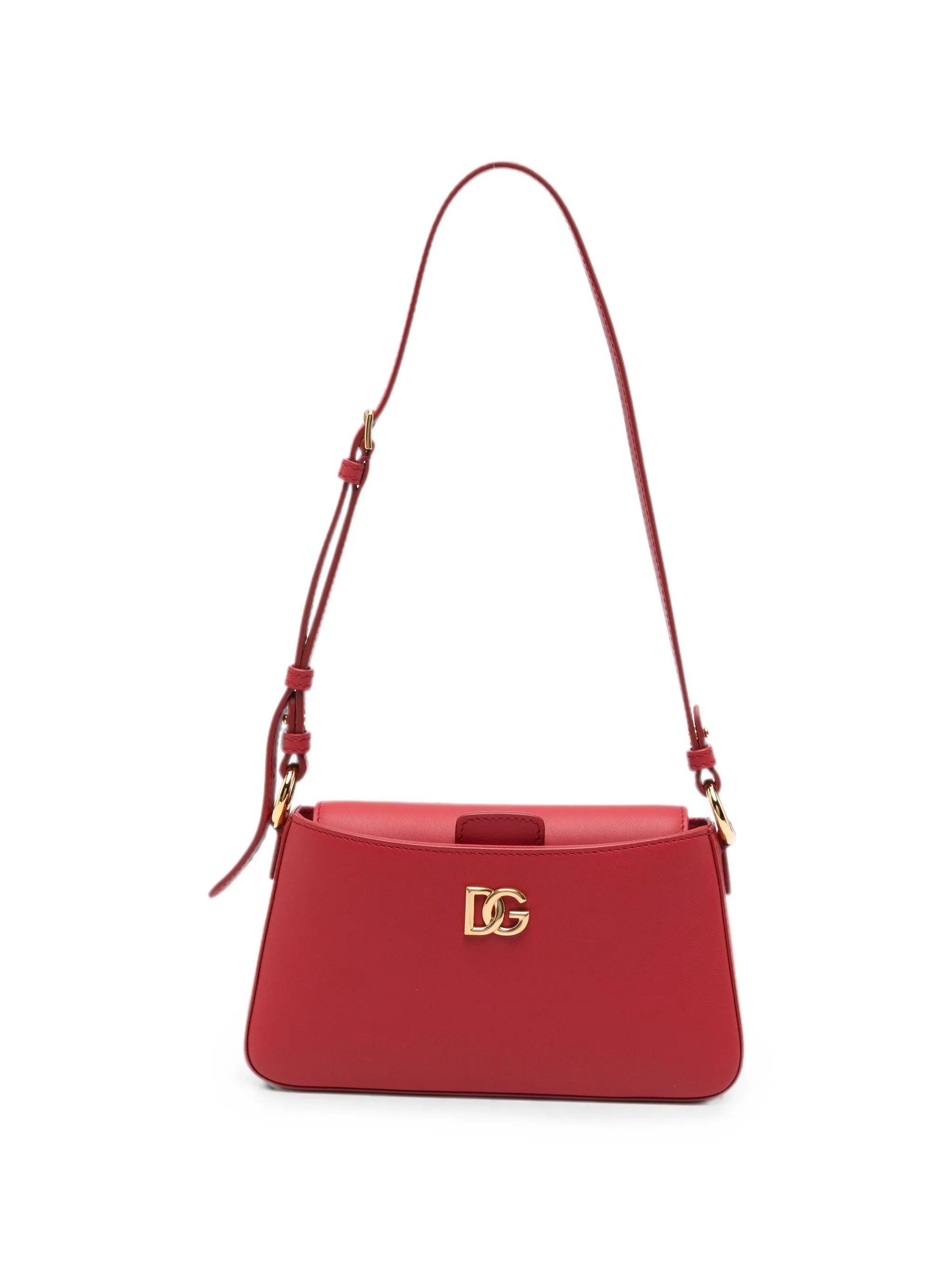 logo-embellished leather phone bag
