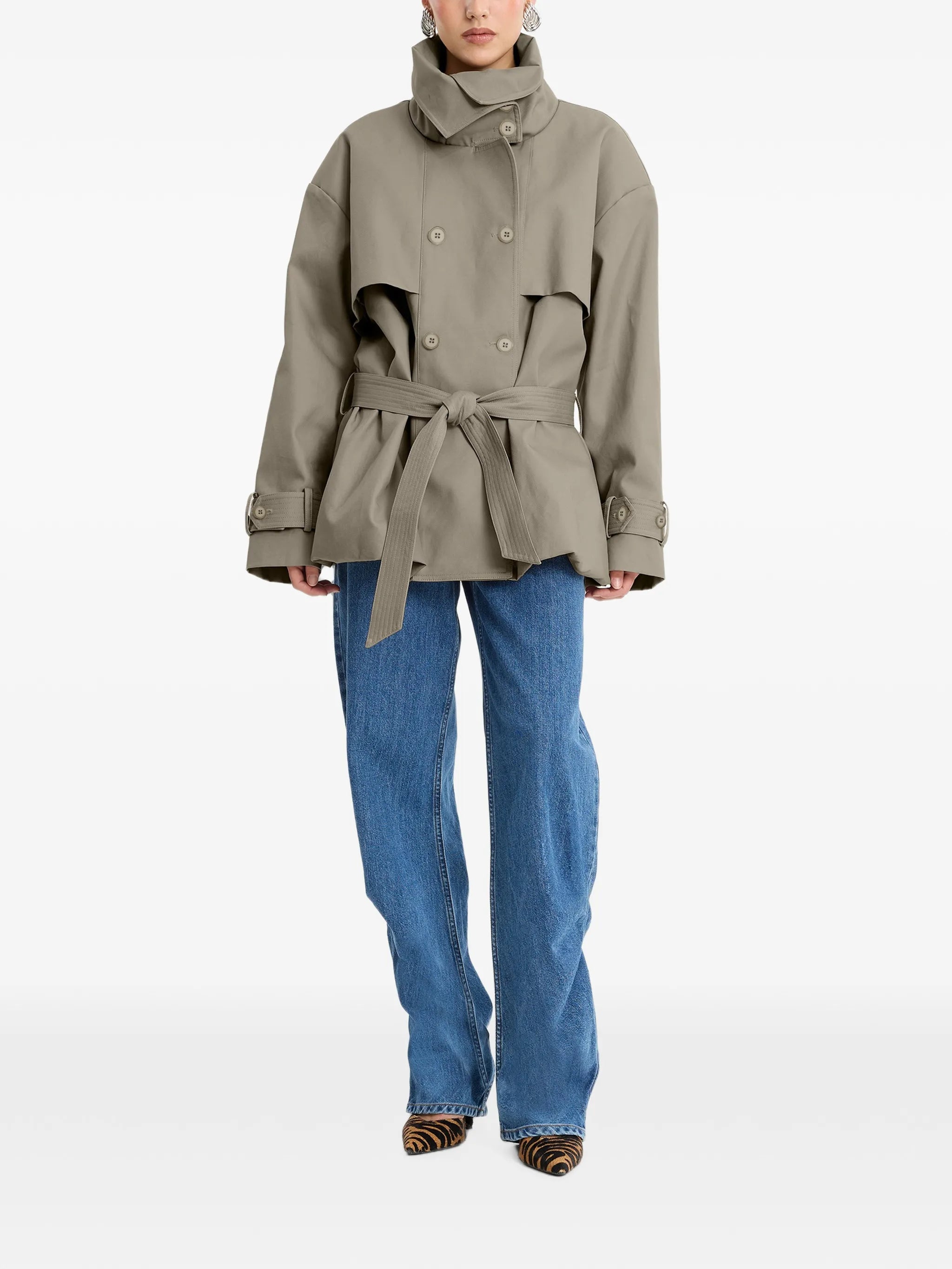 short trench coat