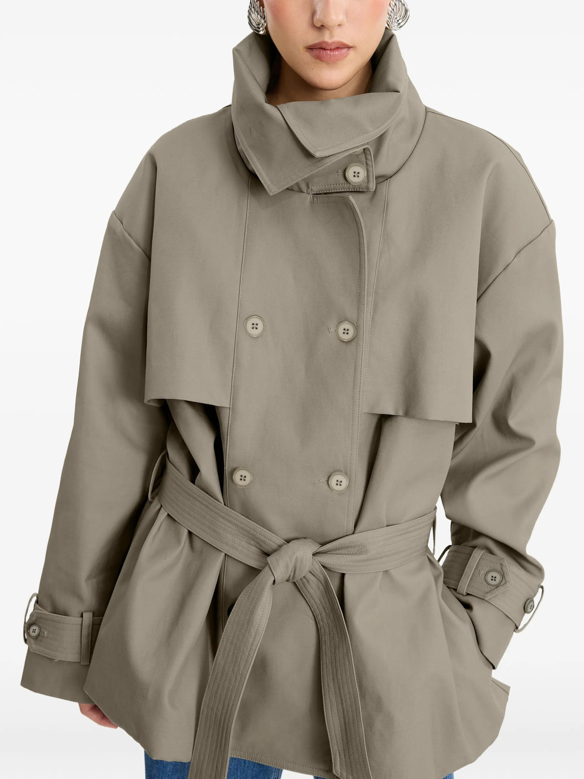 short trench coat