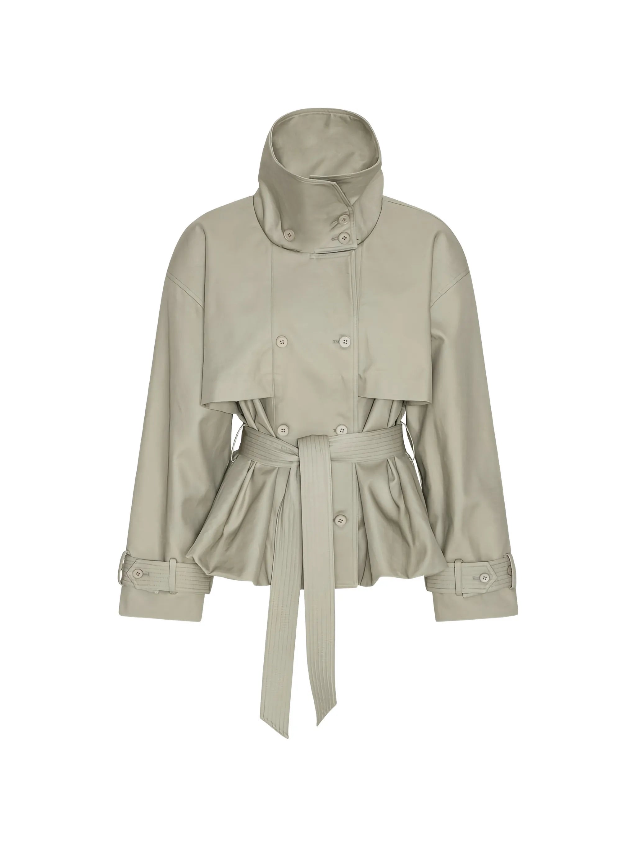 short trench coat