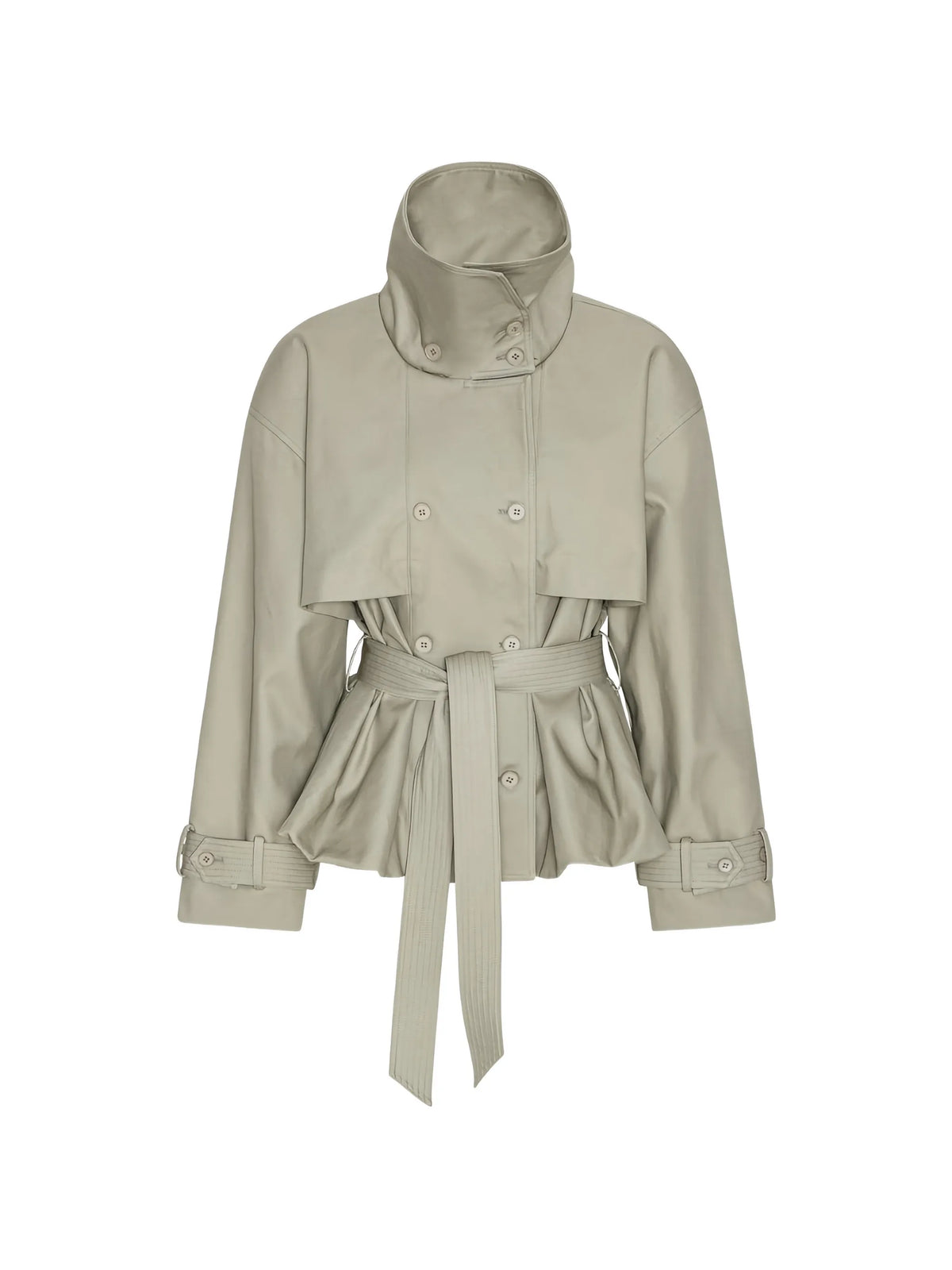 short trench coat