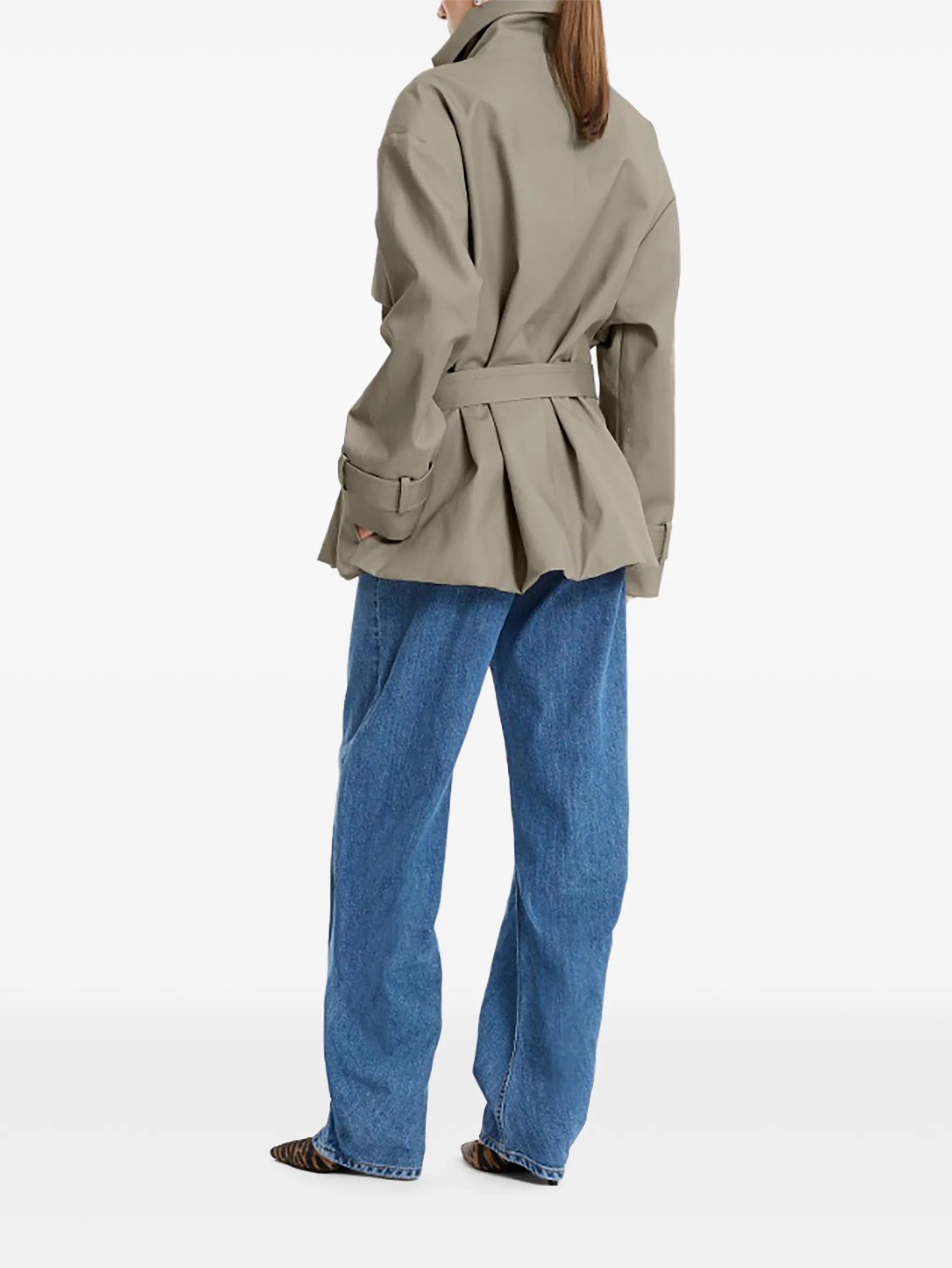 short trench coat