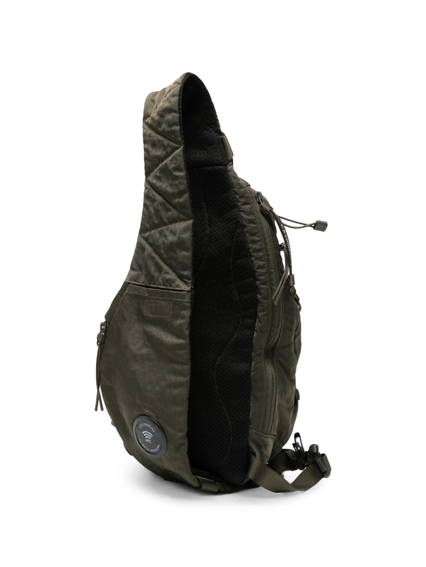 logo-motif messenger bag