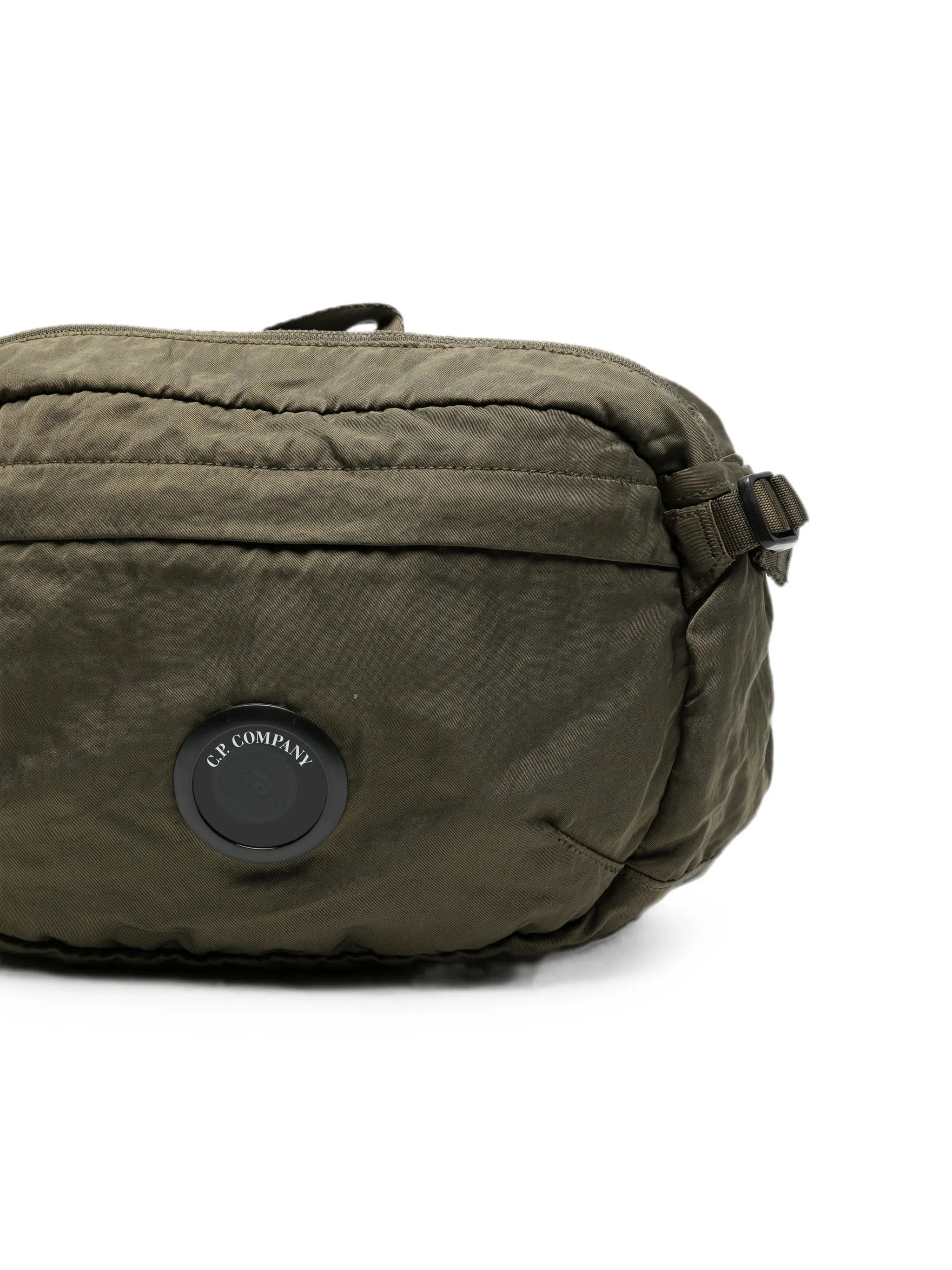 Lens-detail belt bag