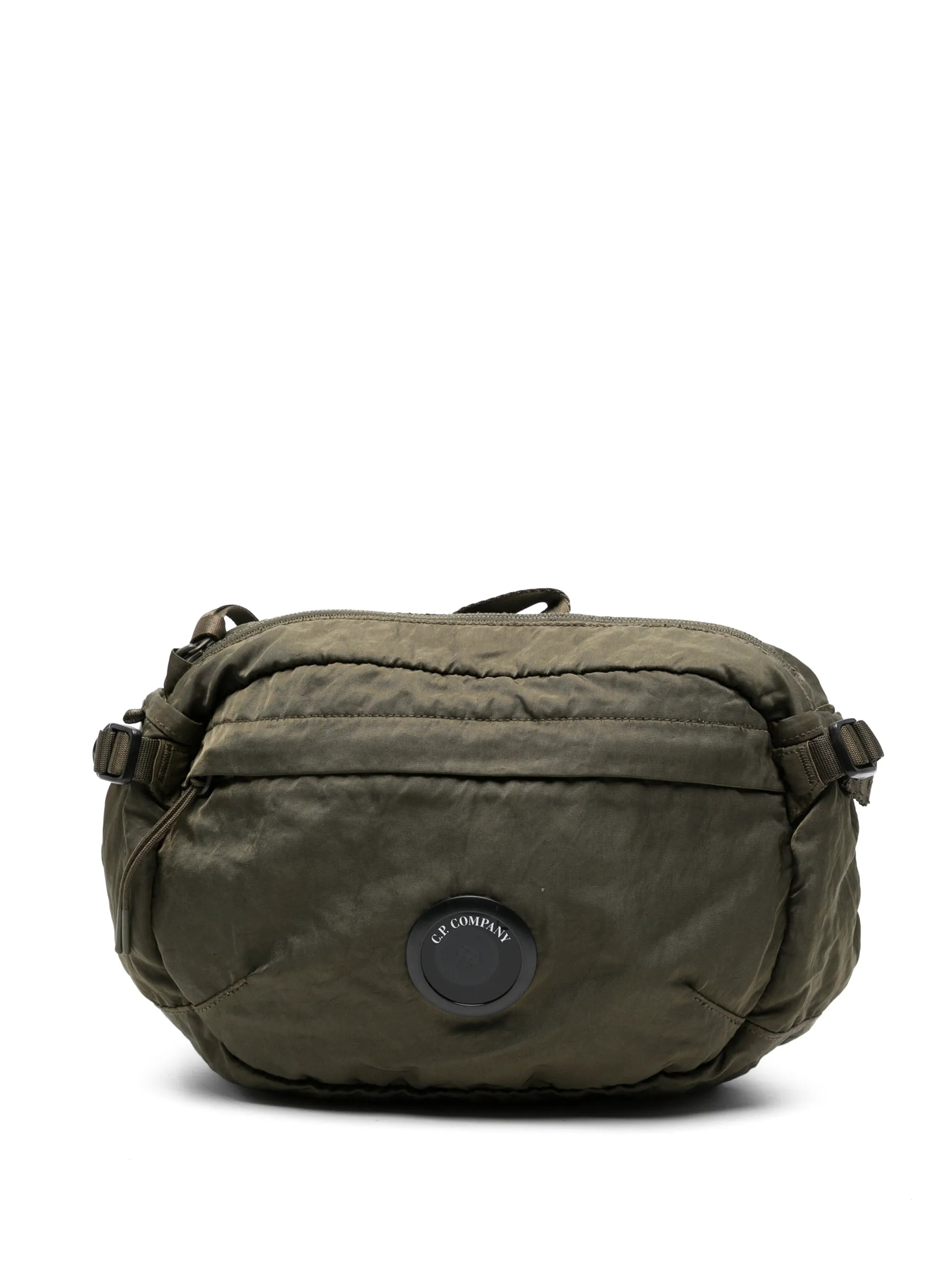 Lens-detail belt bag