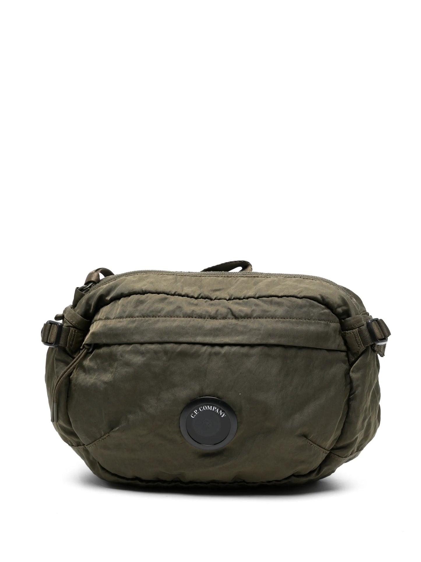 Lens-detail belt bag