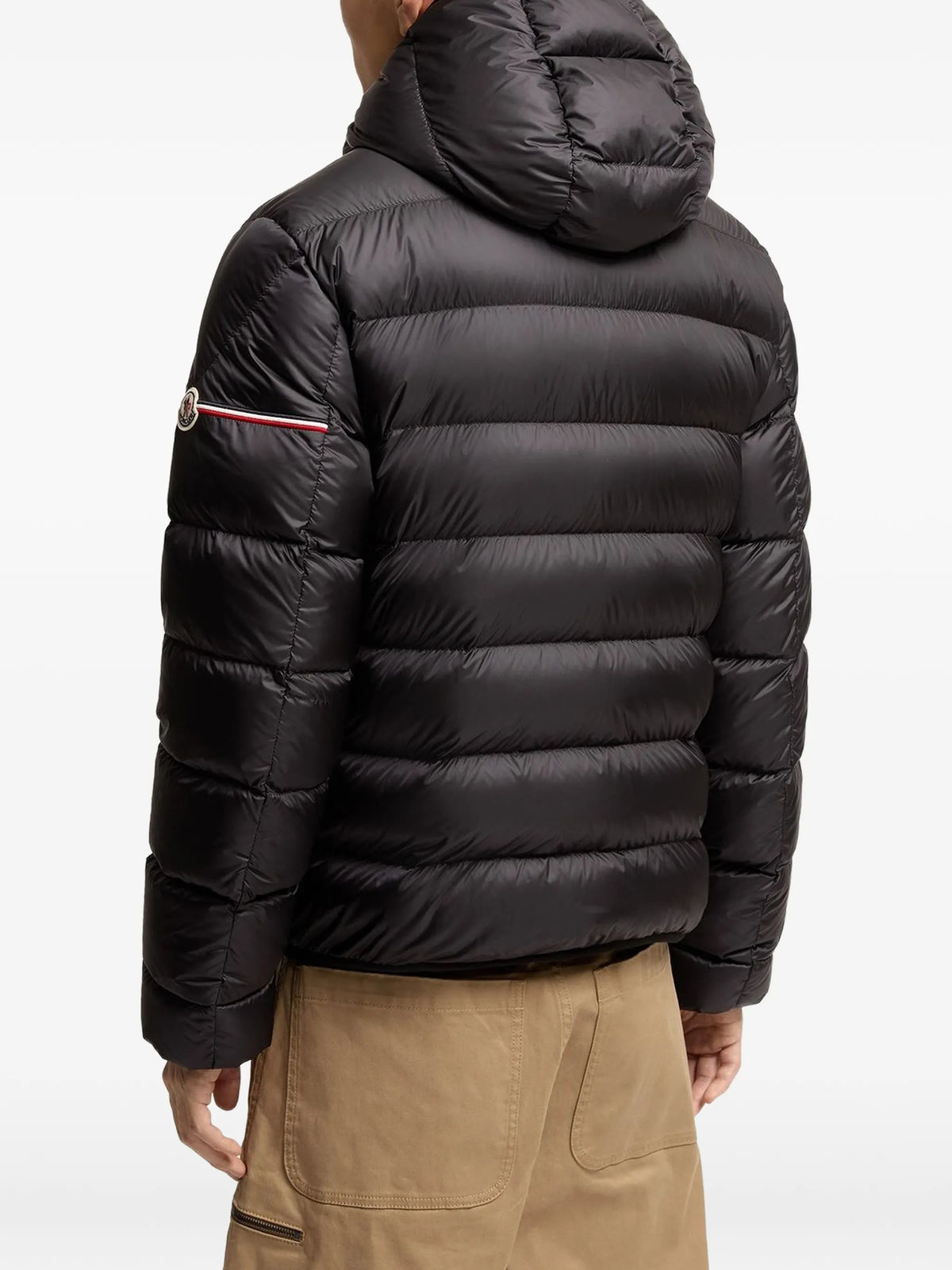 Ravenlock hooded quilted jacket