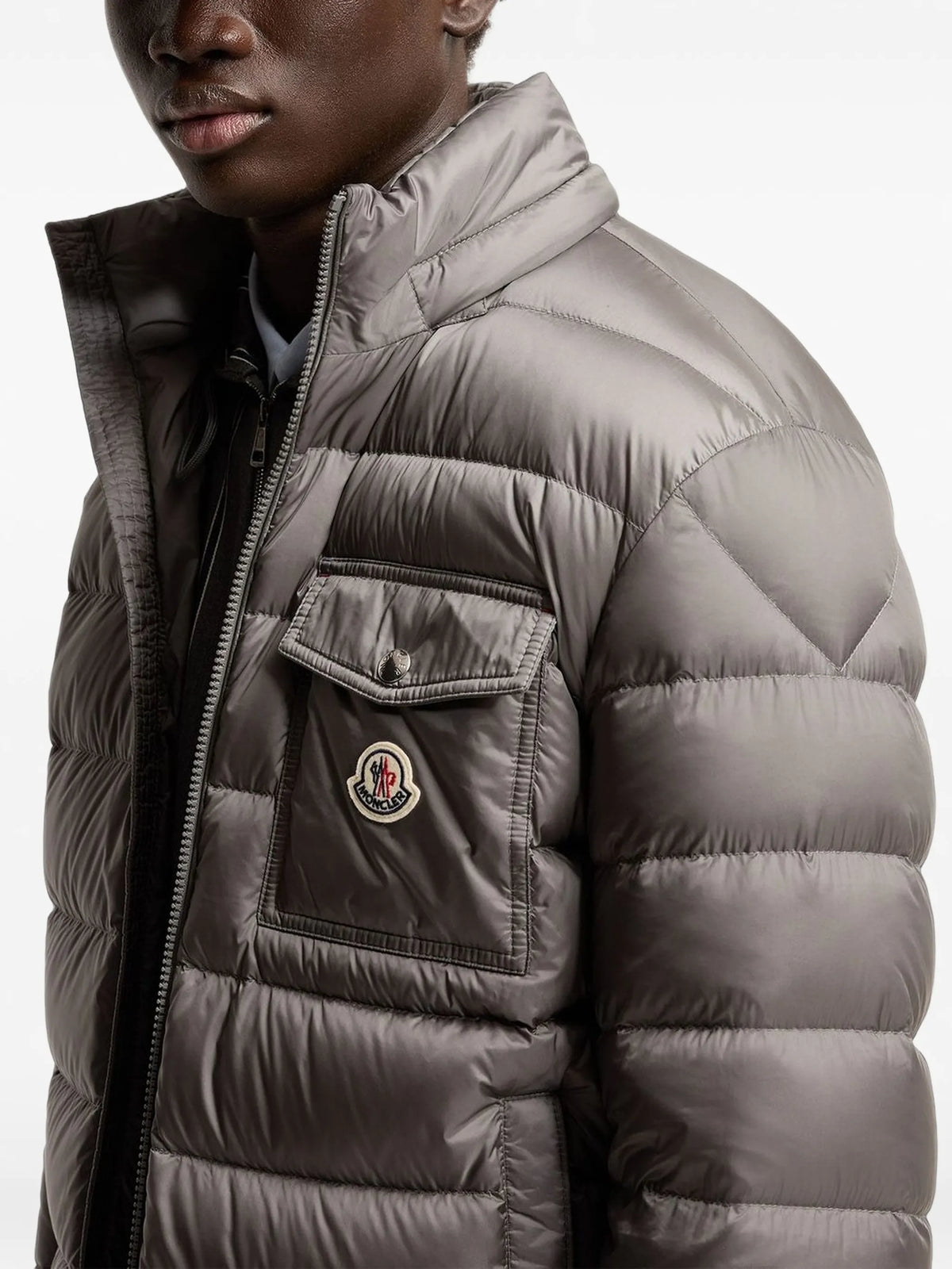 Verith hooded short down jacket