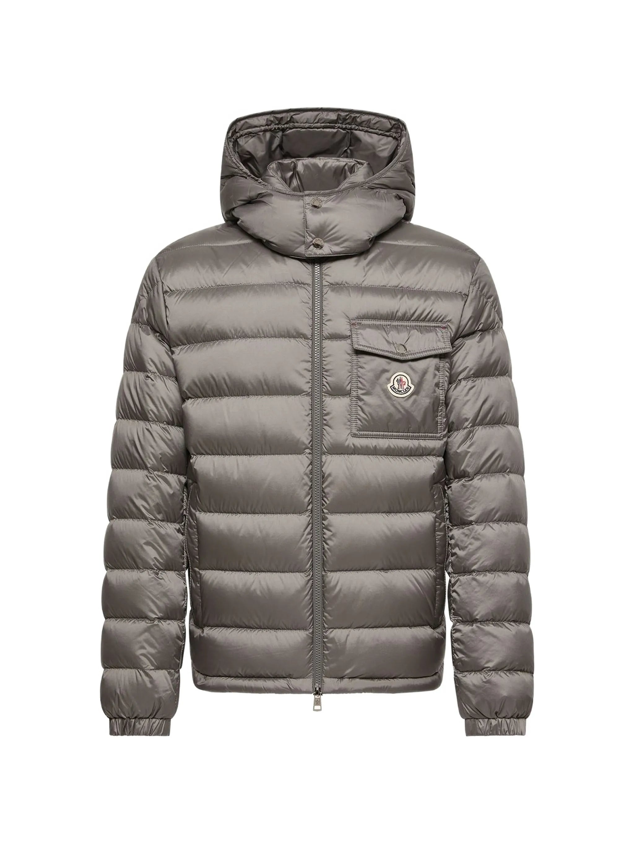 Verith hooded short down jacket
