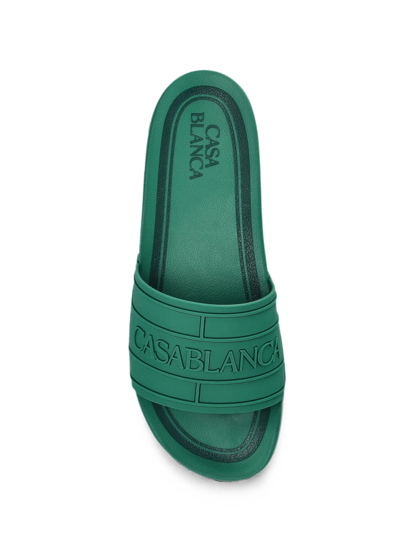 logo-embossed slides