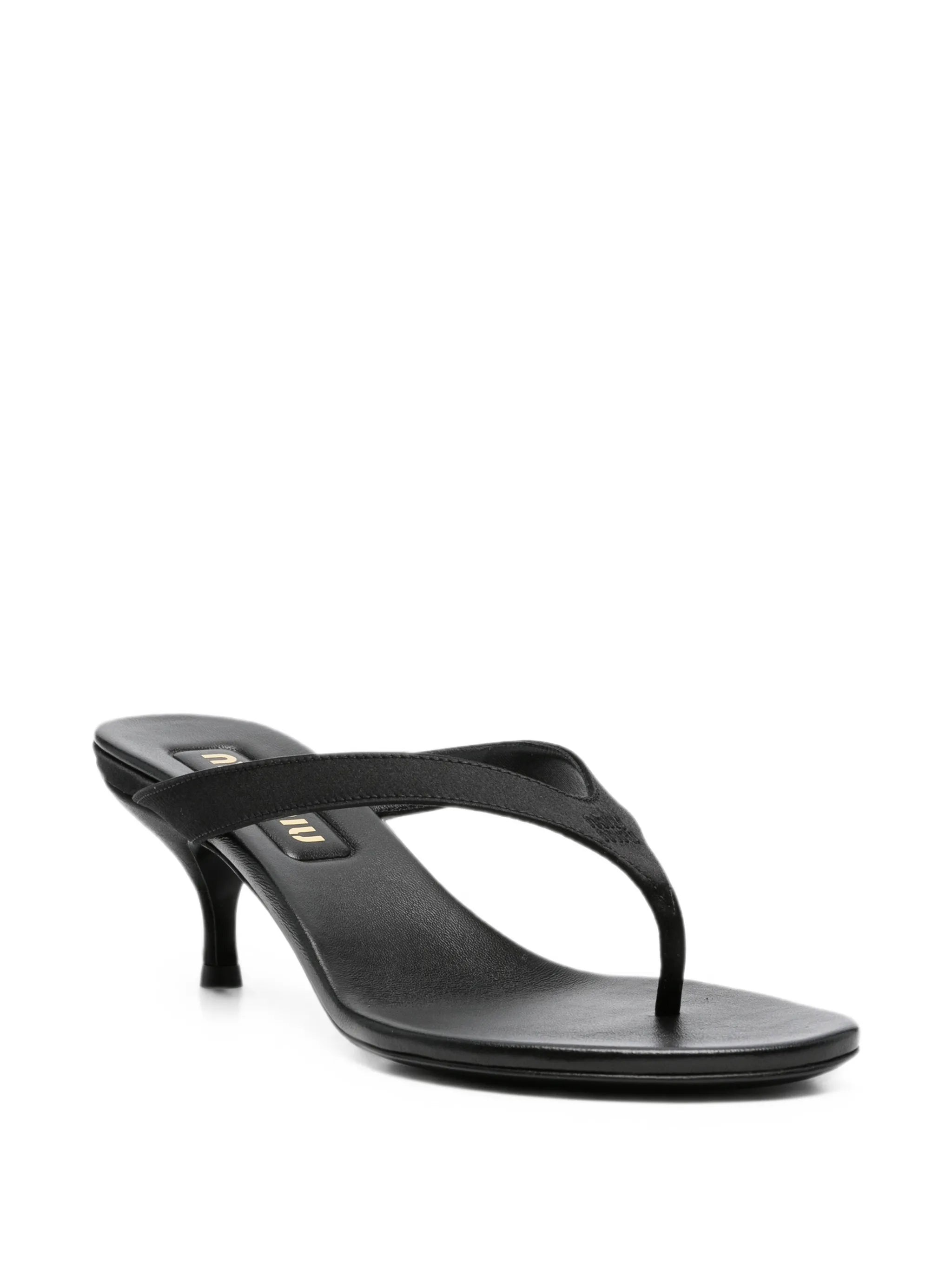 thong-strap kitten-heel sandals