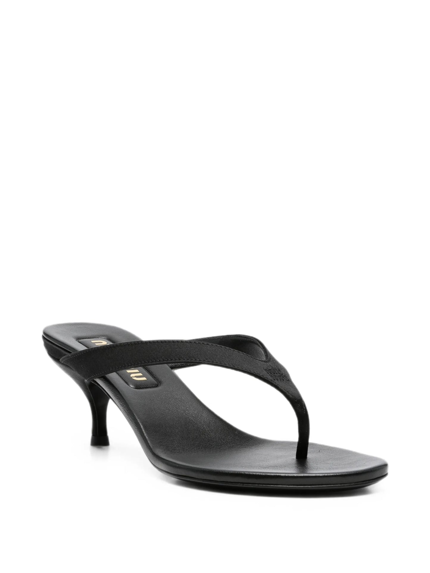 thong-strap kitten-heel sandals