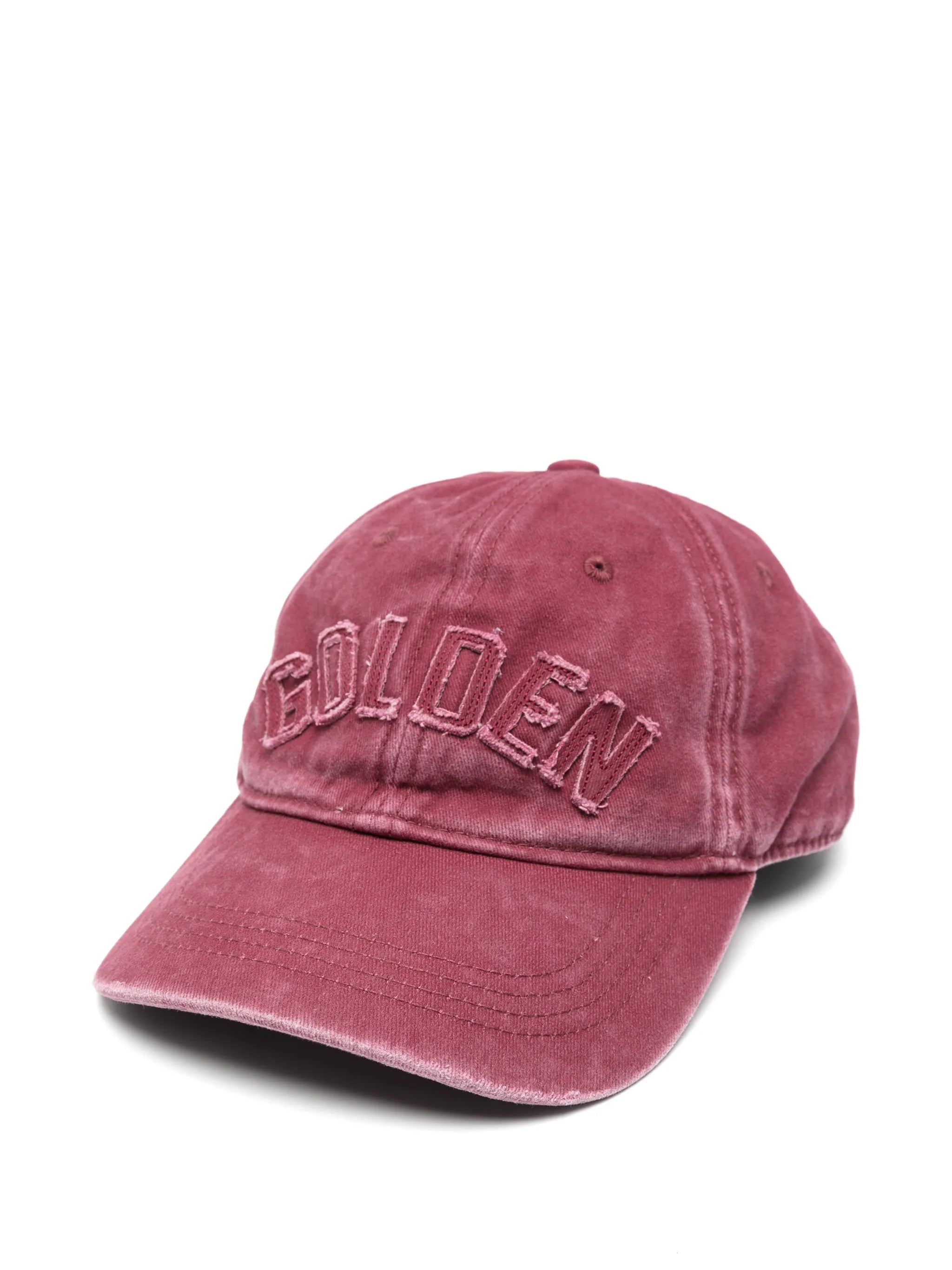 logo-patch star-stud baseball cap